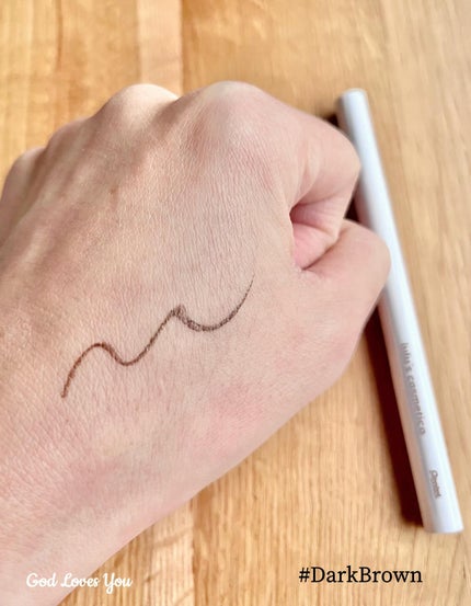 リキッドアイライナー/ルルズコスメティコ/リキッドアイライナーを使ったクチコミ(2枚目)