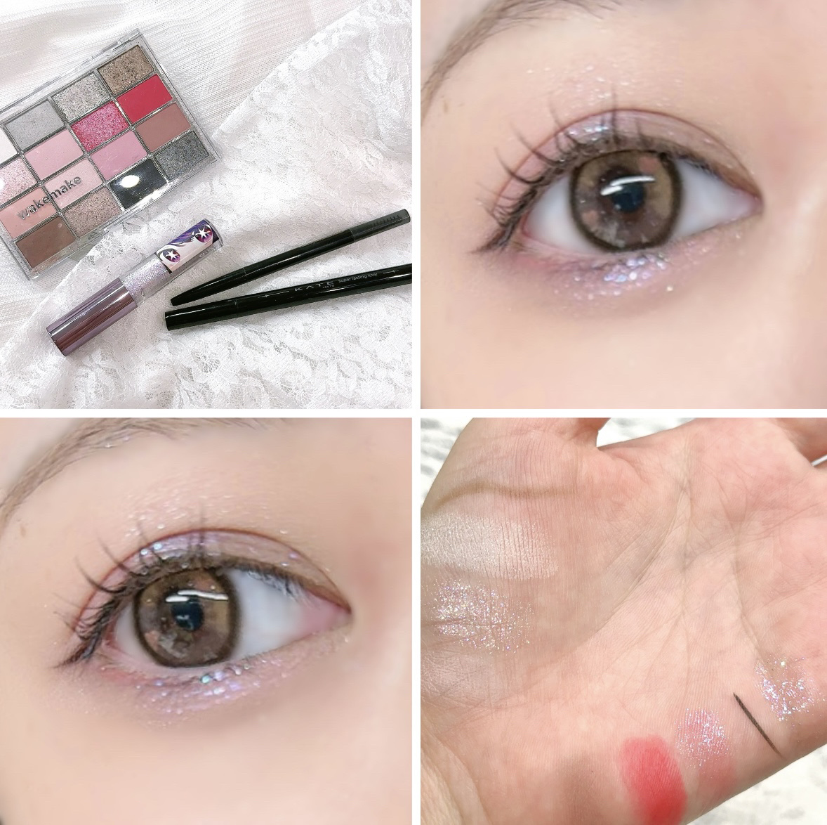 ウォンジョンヨ　ダイヤモンドライナー/Wonjungyo/リキッドアイシャドウを使ったクチコミ（1枚目）