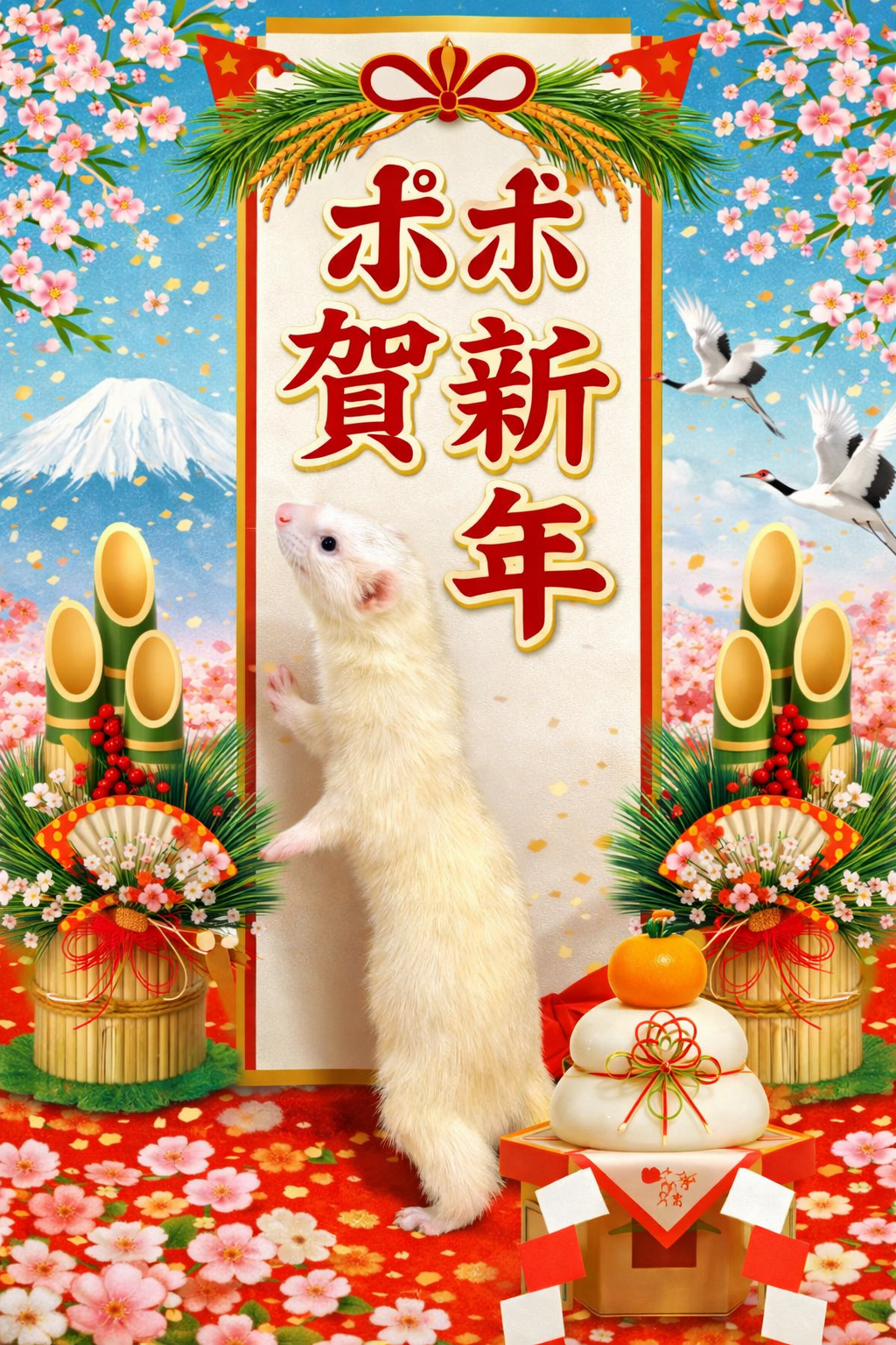 LIPSに関わる皆様
フォロワーの皆様
昨年は大変ありがとうございました🙇‍♀️

今年もどうぞ仲良くしてください♡
宜しくお願い致します！！

ポポはわたしの全てでございまするよ☺️
癒し効果♾️！！🤭

#わたしに贈る癒し美容 