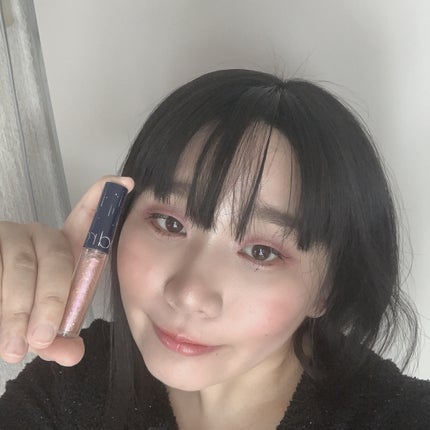 リキッド グリッター シャドウ/rom&nd/グリッターを使ったクチコミ(1枚目)