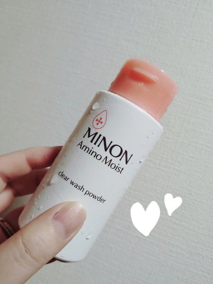 ミノン アミノモイスト クリアウォッシュ パウダー/ミノン/洗顔パウダーを使ったクチコミ(1枚目)