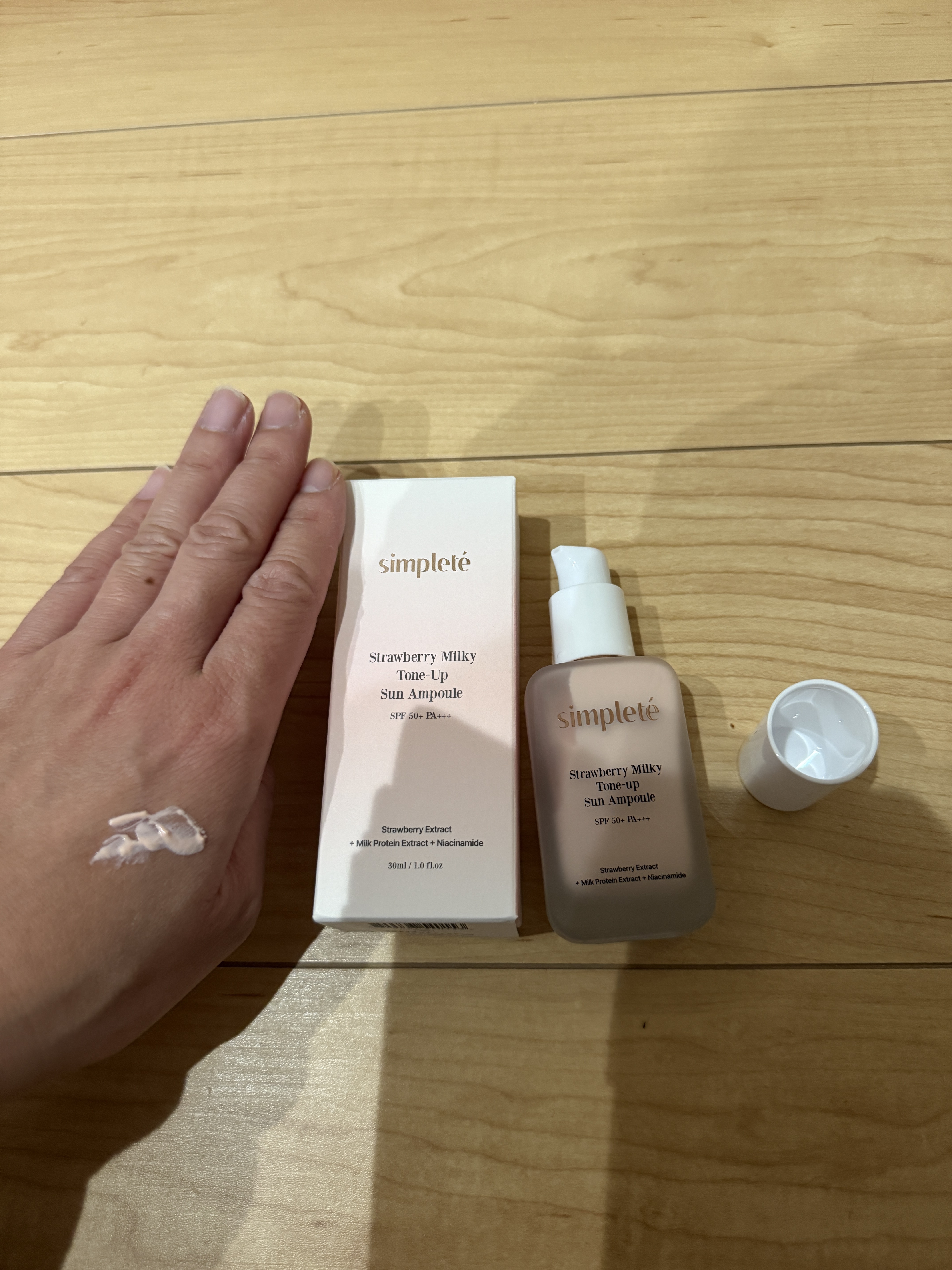 ミルクピールトナー/Simplete/拭き取り化粧水を使ったクチコミ（2枚目）