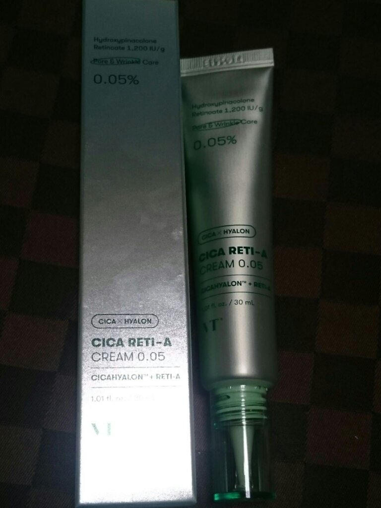 シカレチA クリーム0.05/VT/フェイスクリームを使ったクチコミ（1枚目）