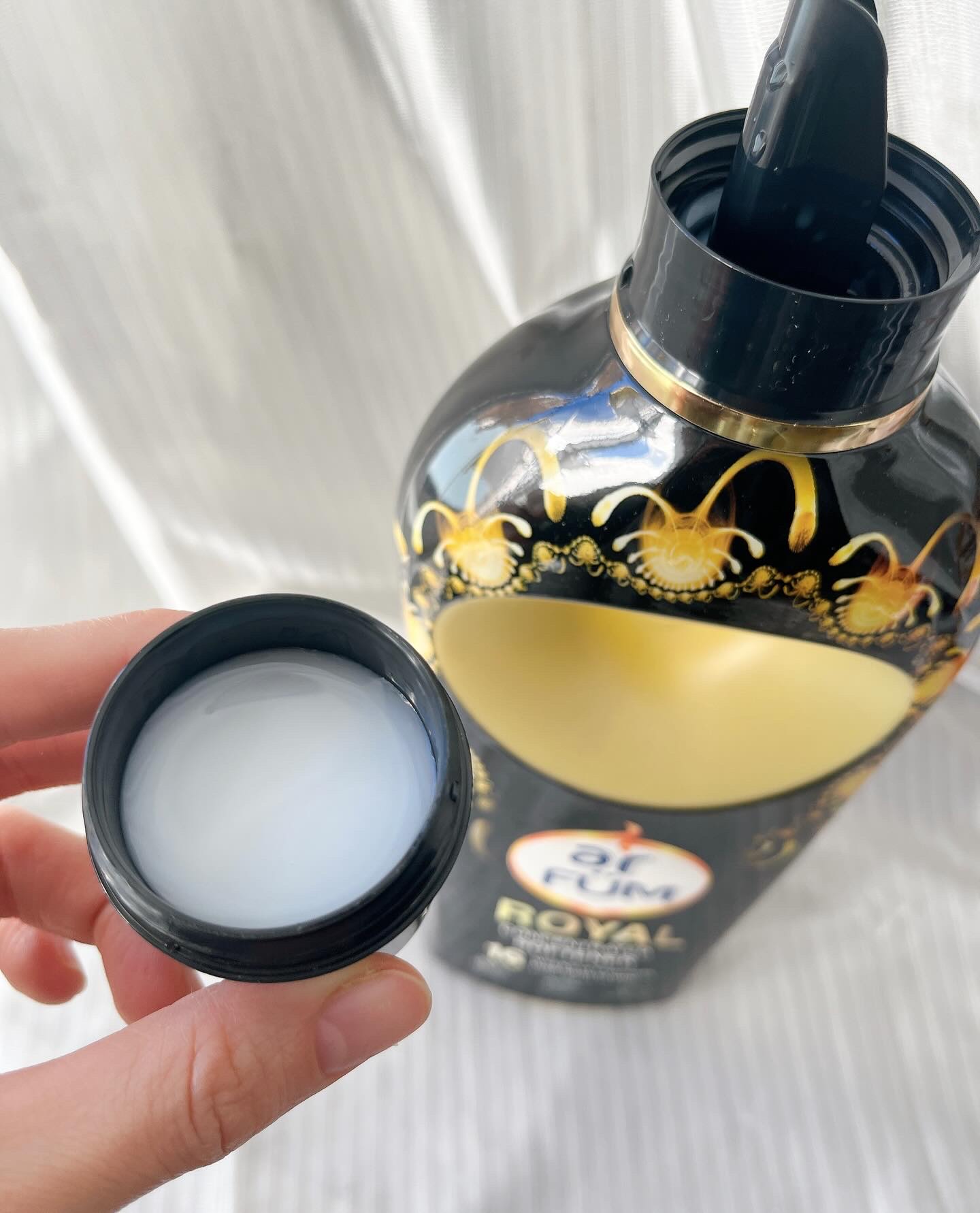 BLACK LABEL ロマンティック アイリス バニラ＆カカオの優しい香り/arFUM/柔軟剤を使ったクチコミ（3枚目）