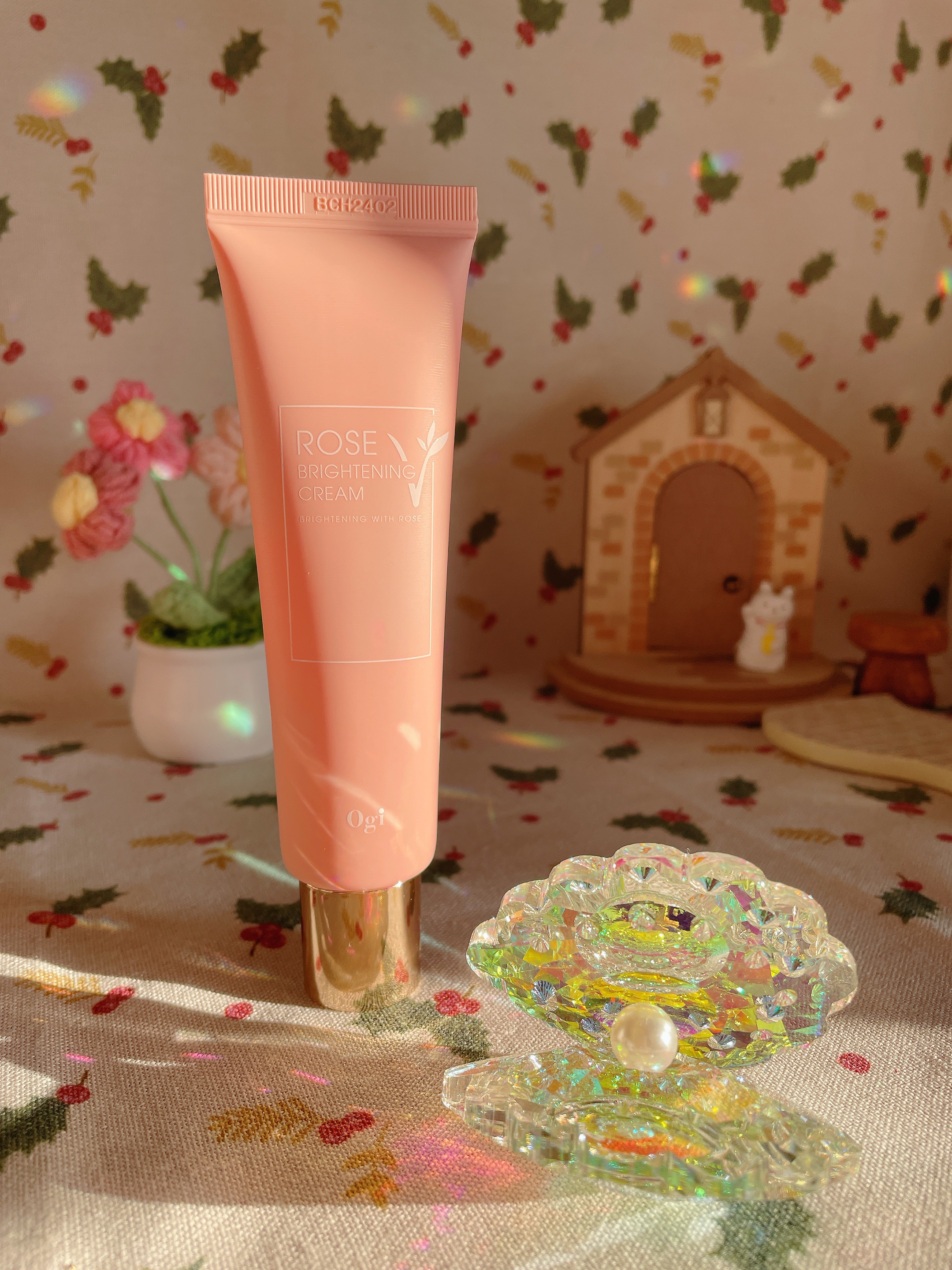 ローズVブライトニングクリーム/Ogi/フェイスクリームを使ったクチコミ（1枚目）