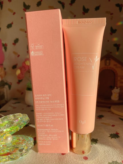 ローズVブライトニングクリーム/Ogi/フェイスクリームを使ったクチコミ(5枚目)