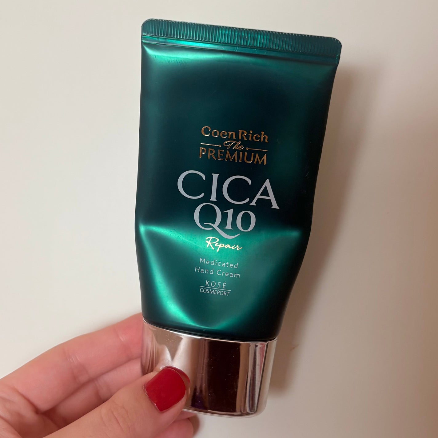 コエンリッチ ザ プレミアム 薬用CICAリペア ハンドクリーム N 【医薬部外品】/コエンリッチQ10/ハンドクリームを使ったクチコミ(1枚目)