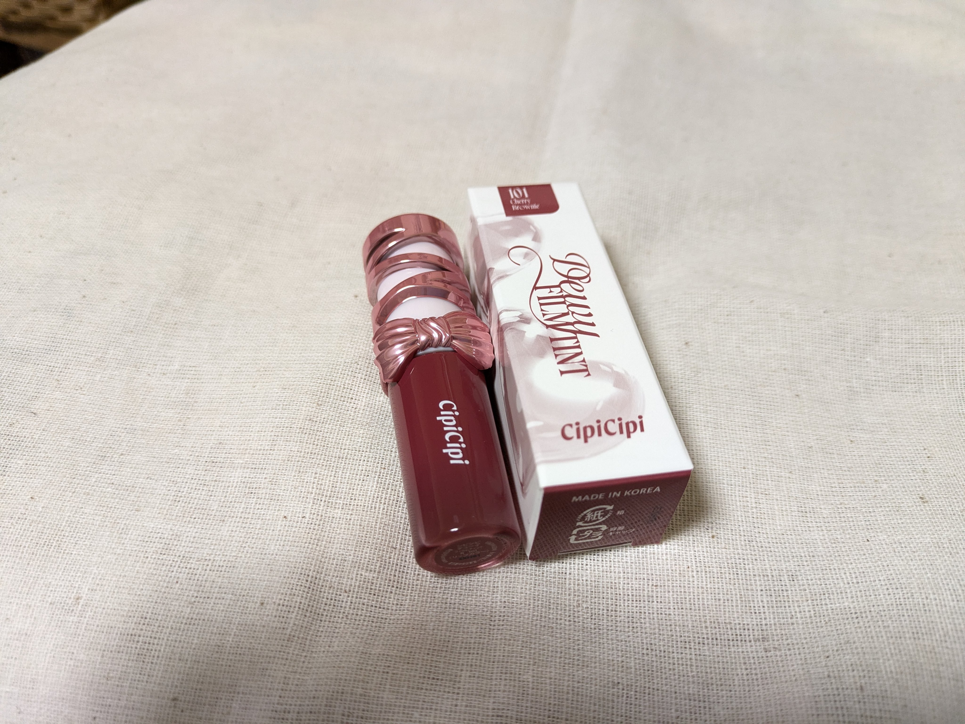 シピシピ　デューイフィルムティント　R/CipiCipi/リップティントを使ったクチコミ（1枚目）