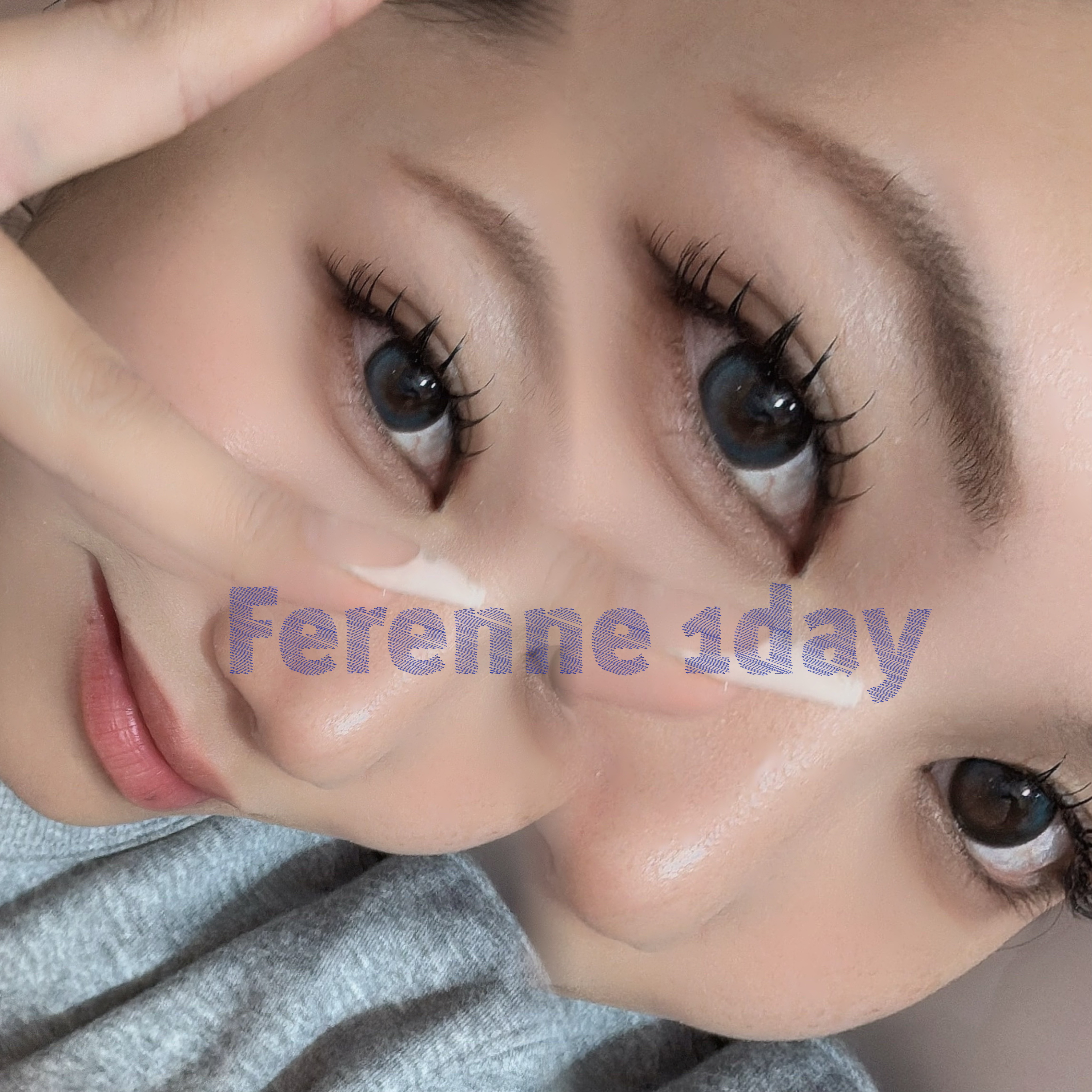 Ferenne 1day/Ferenne/ワンデー（１DAY）カラコンを使ったクチコミ（1枚目）