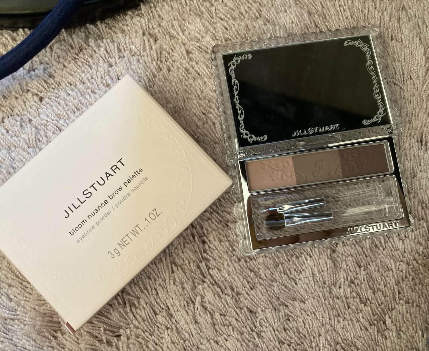 ジルスチュアート ニュアンスブロウパレット/JILL STUART/パウダーアイブロウを使ったクチコミ（1枚目）
