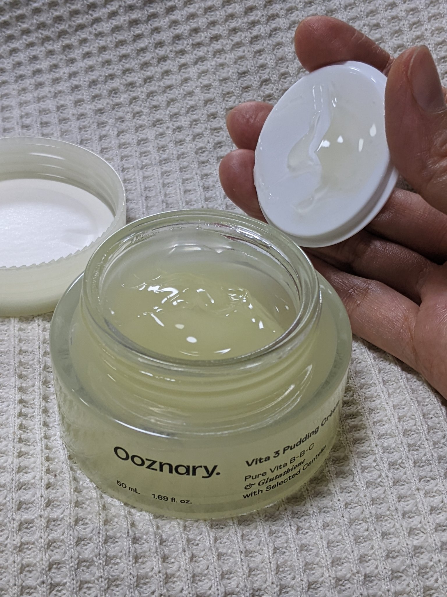 ビタ３プリンクリーム/オーズナリー/フェイスクリームを使ったクチコミ（1枚目）