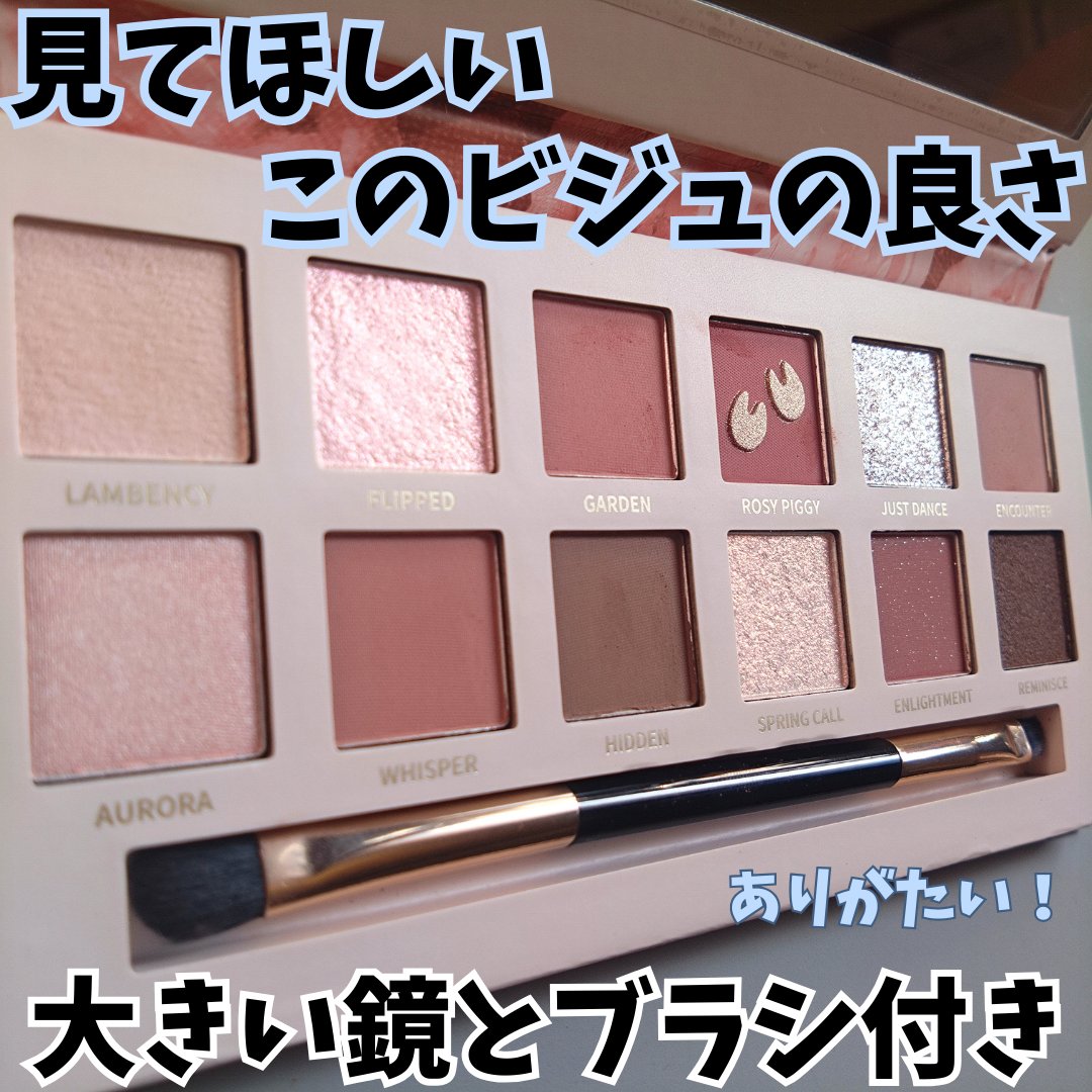 エクスプローラ12色 動物アイシャドウパレット/PERFECT DIARY/アイシャドウパレットを使ったクチコミ（2枚目）