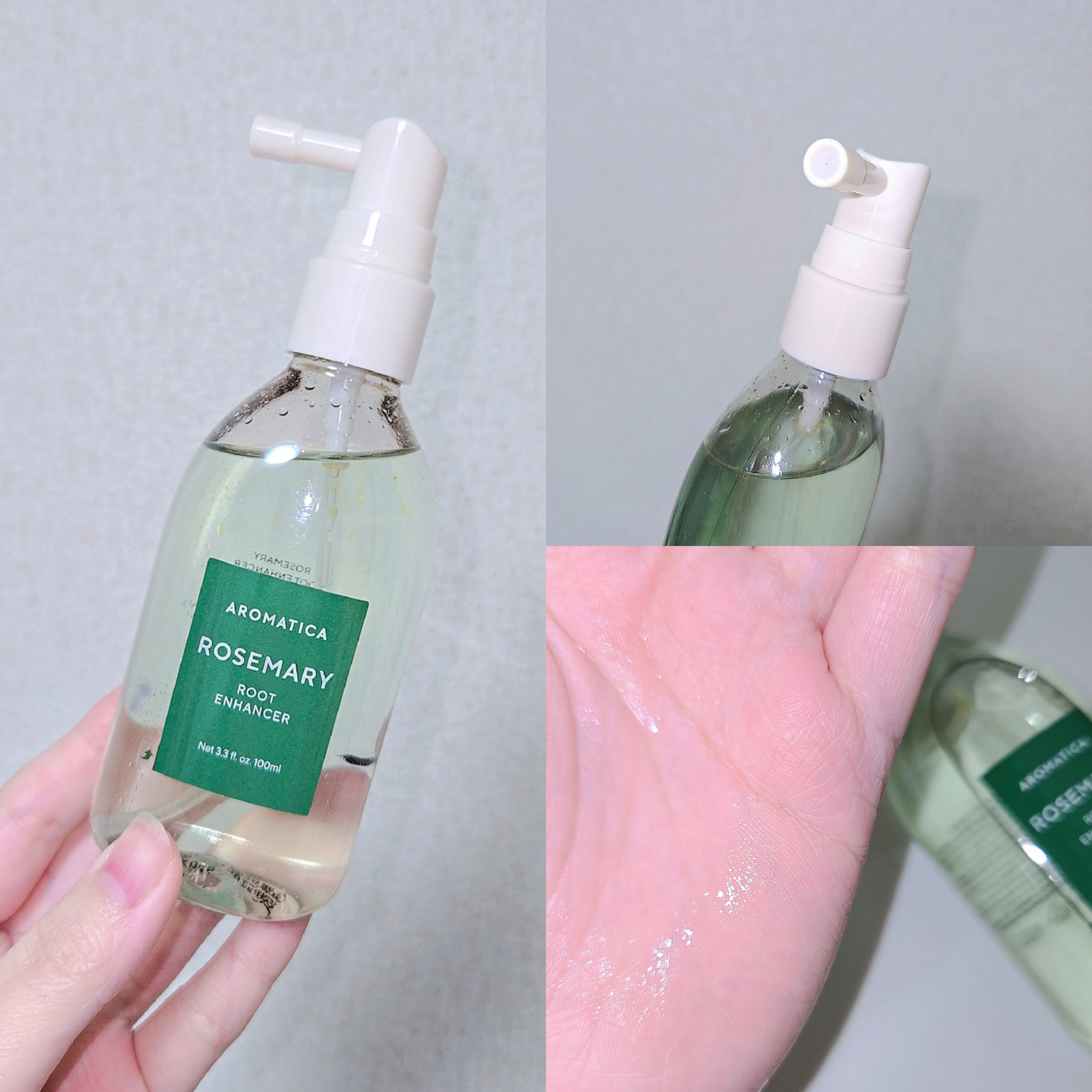 ローズマリー スカルプ スクラブ/AROMATICA/ヘッドスクラブを使ったクチコミ（3枚目）