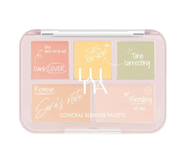 コンシールブレンダーパレット/LUNA/パレットコンシーラーを使ったクチコミ(1枚目)