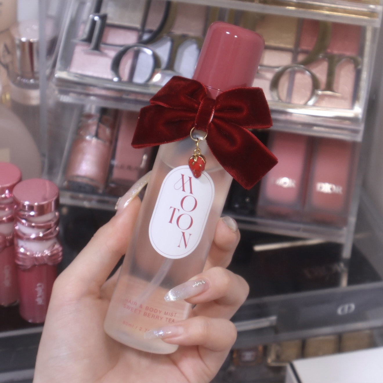 MOTON  ヘア&ボディミスト SWEET BERRY TEA/MOTON/香水(その他)を使ったクチコミ（1枚目）