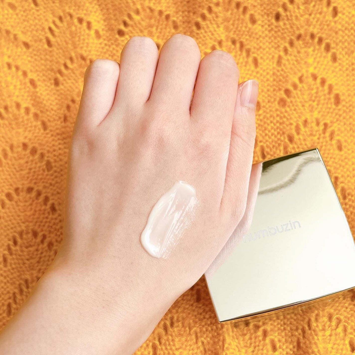 5番 白玉グルタチオンCメラゼロクリーム/numbuzin/フェイスクリームを使ったクチコミ(5枚目)