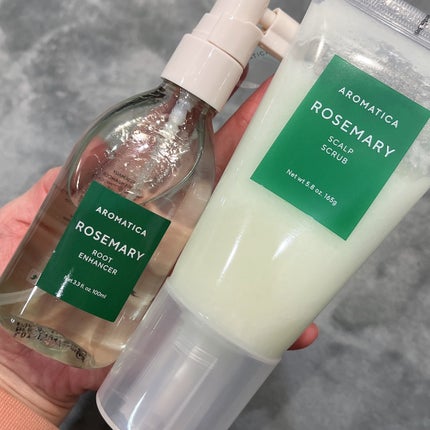 ローズマリー スカルプ スクラブ/AROMATICA/ヘッドスクラブを使ったクチコミ(2枚目)