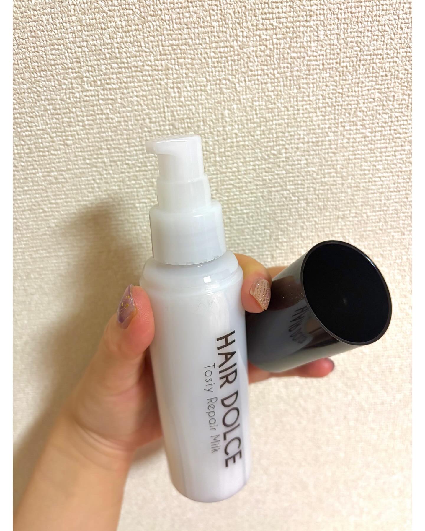 HAIR DOLCE ヘアドルチェ トスティリペアミルクのクチコミ「ヘアドルチェ　トスティリペアミルク

これなんかすごい良い香り〜💐思い出せないけどデパートで試.....」（2枚目）