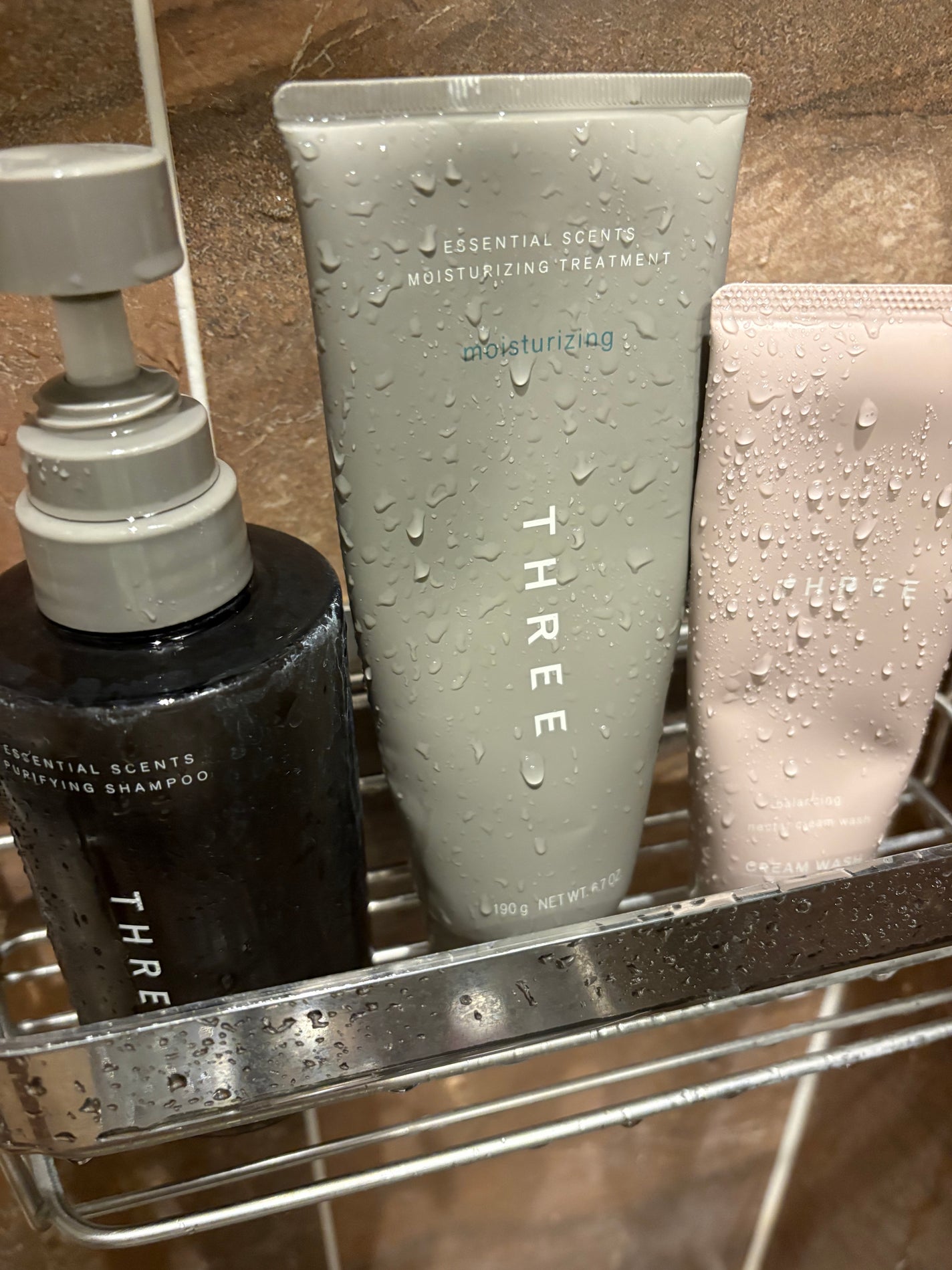 バランシングネクター クリーム ウォッシュ/THREE/洗顔フォームを使ったクチコミ(1枚目)