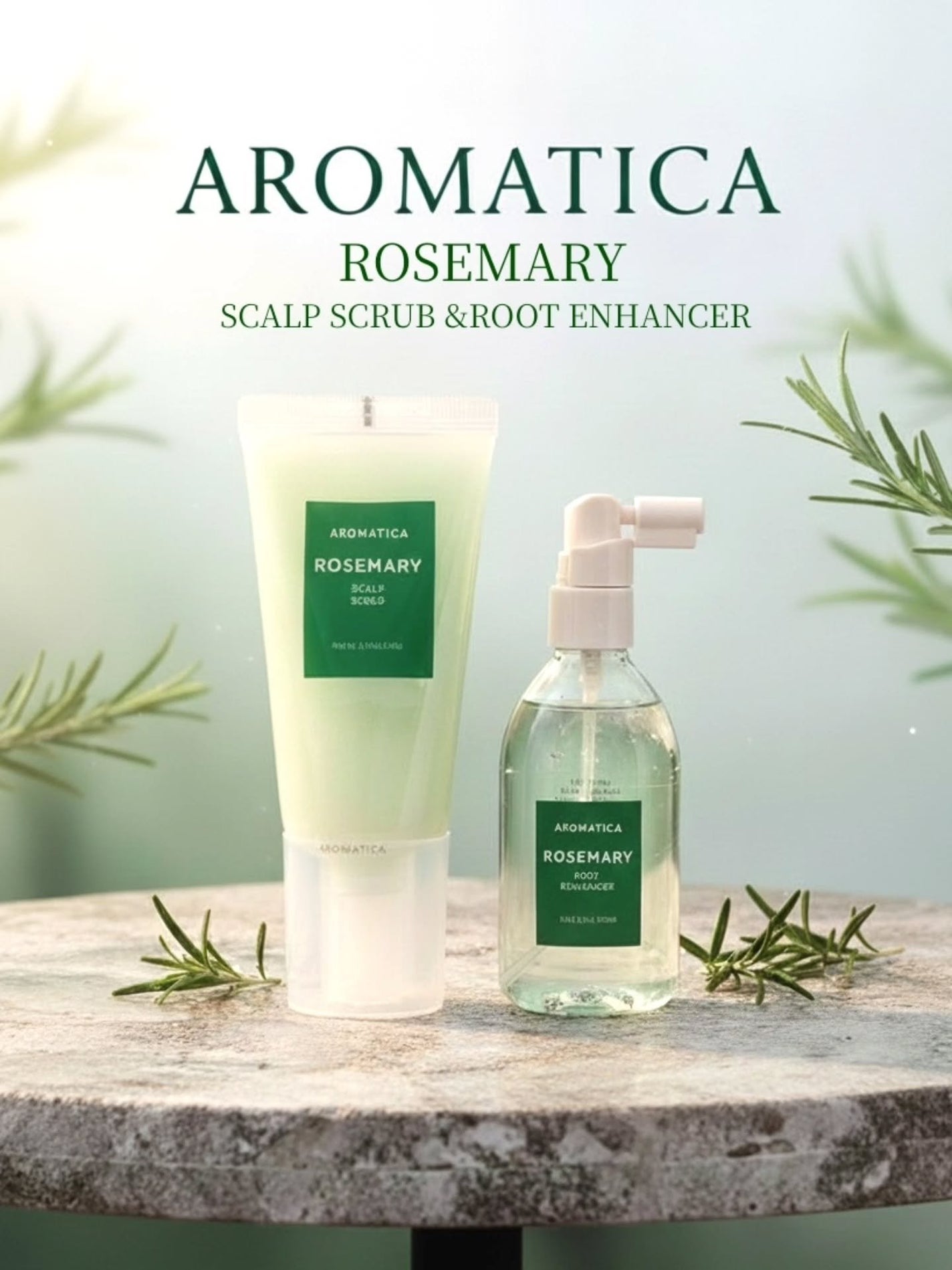 ローズマリー スカルプ スクラブ/AROMATICA/ヘッドスクラブを使ったクチコミ(1枚目)