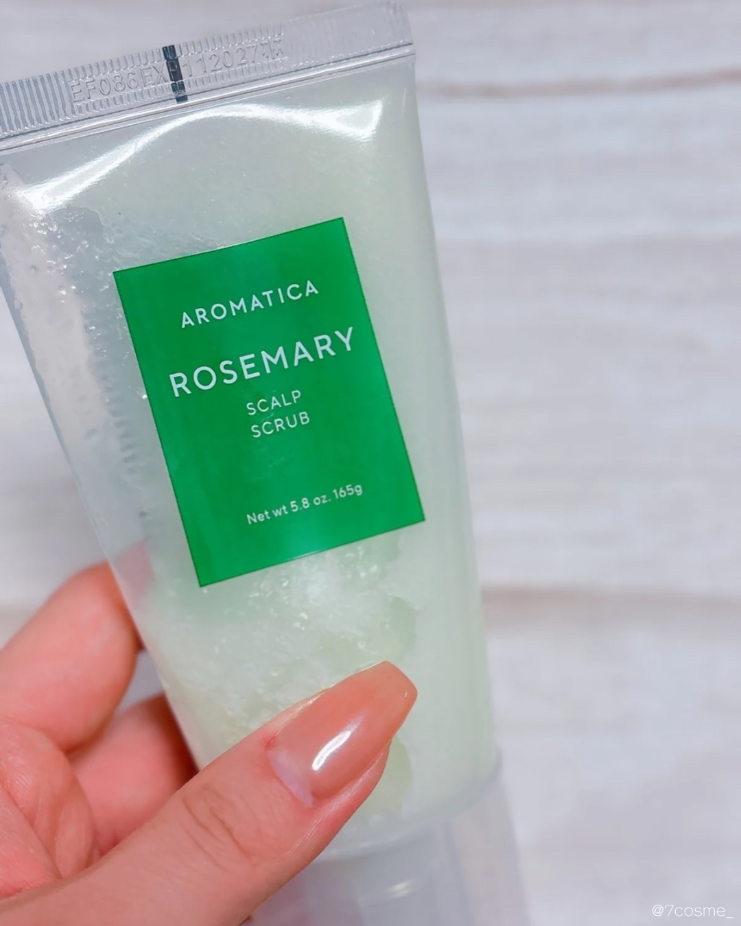 ローズマリー スカルプ スクラブ/AROMATICA/ヘッドスクラブを使ったクチコミ（2枚目）