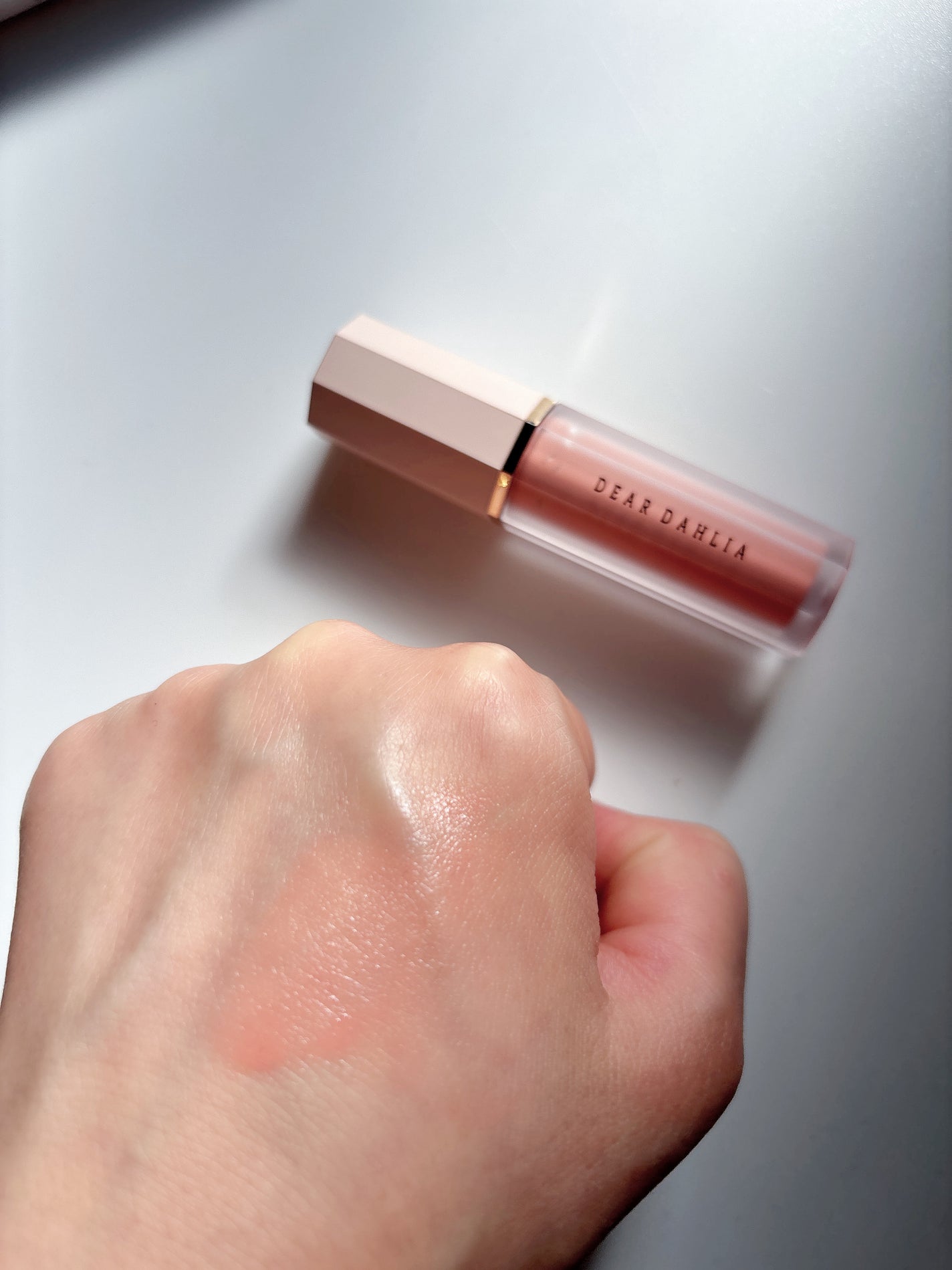 ペタルドロップリキッドブラッシャー/DEAR DAHLIA/リキッドチークを使ったクチコミ(4枚目)