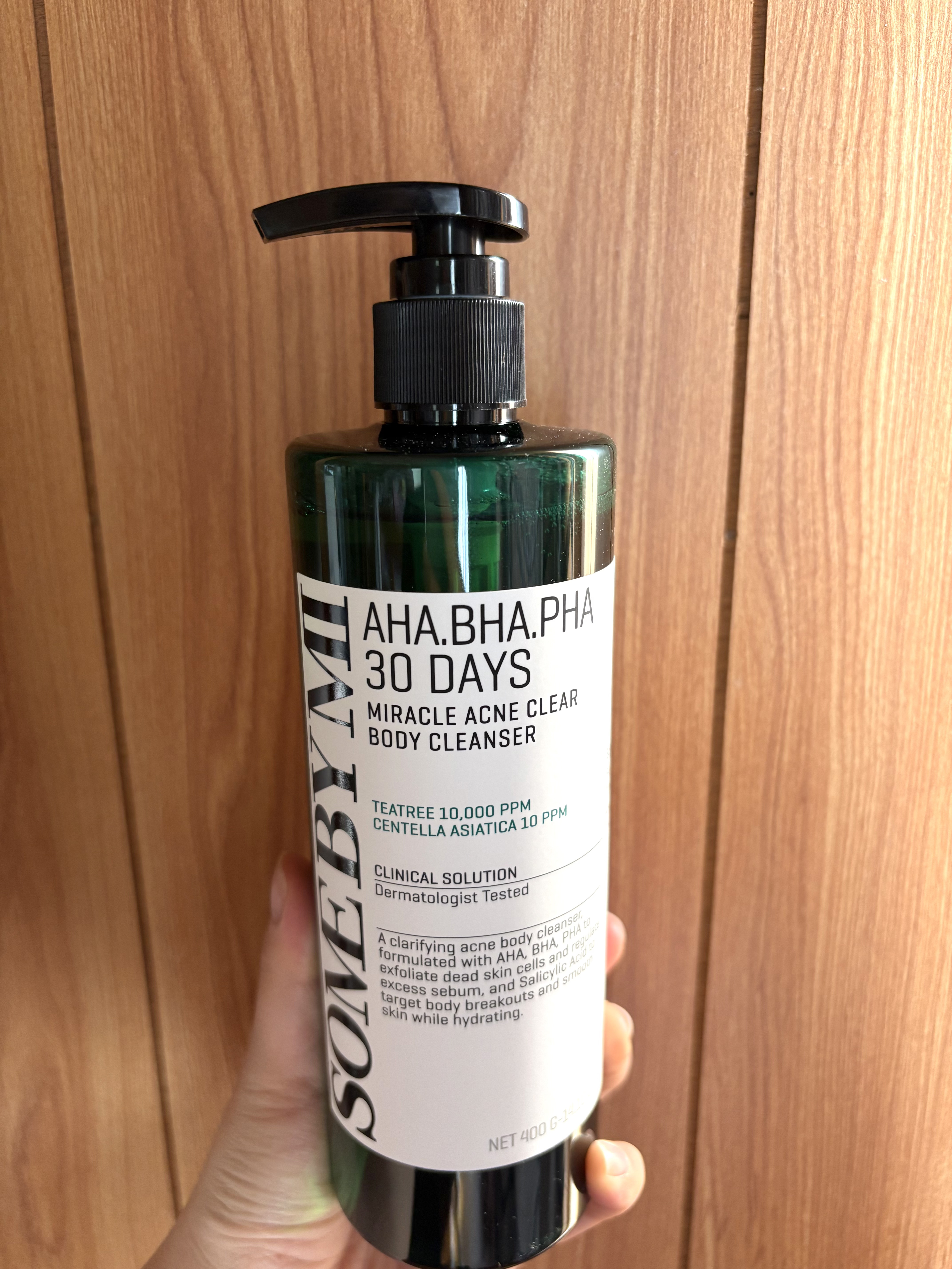 AHA·BHA·PHA 30デイズミラクルアクネボディクレンザー/SOME BY MI/ボディソープを使ったクチコミ（1枚目）