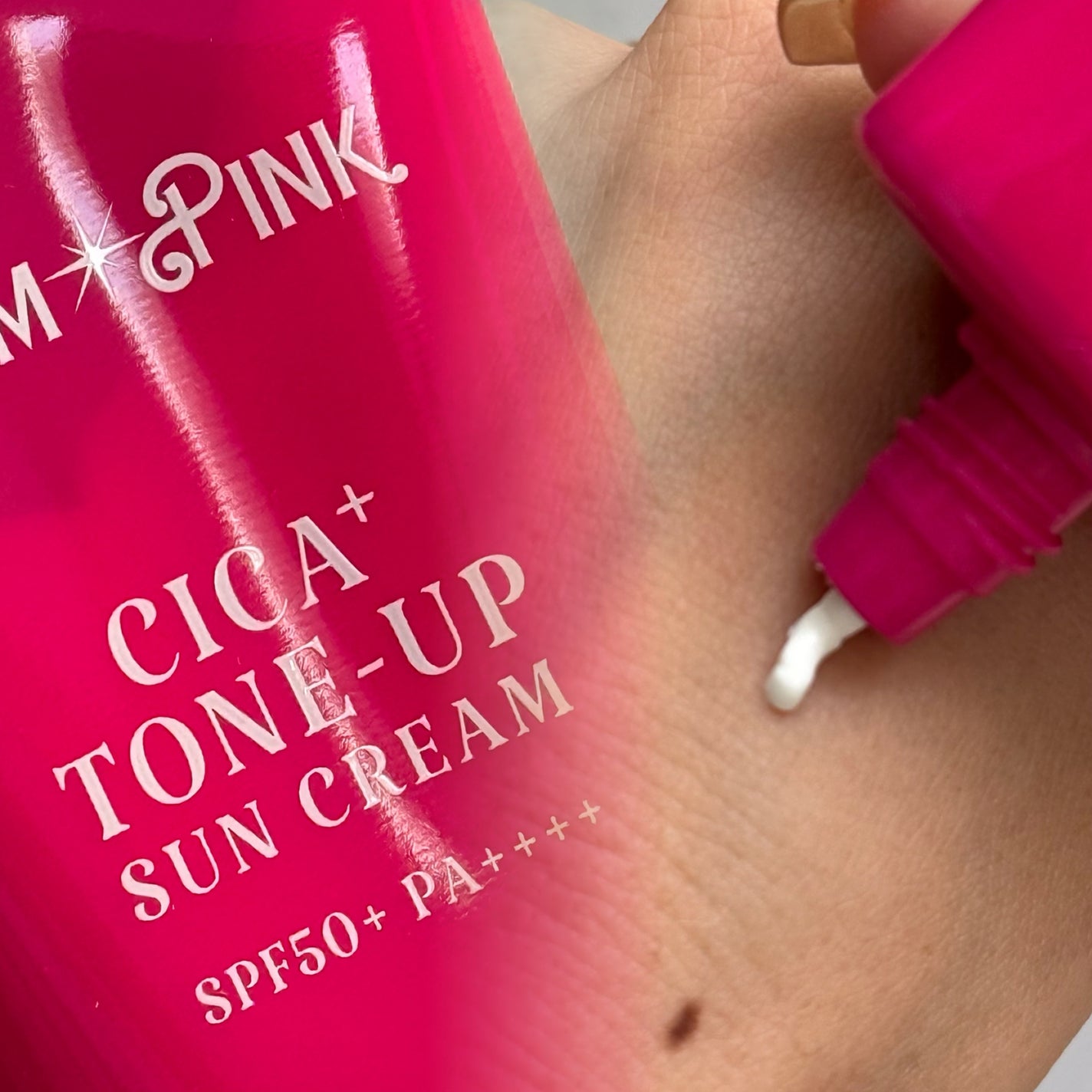 シカプラス トーンアップ サンスクリーン/Glam Pink/日焼け止めクリームを使ったクチコミ(2枚目)