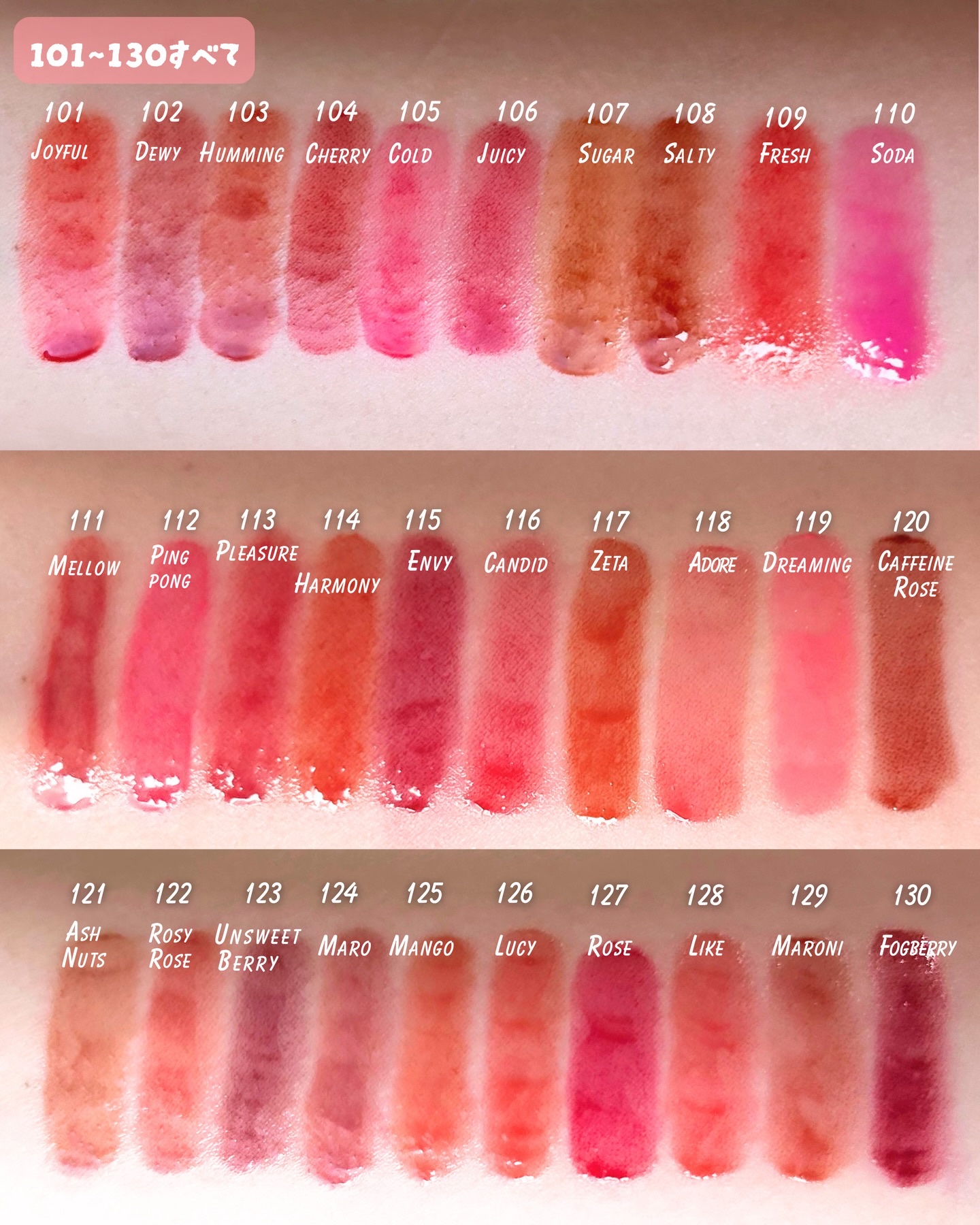 フルーティーグラムティント/Laka/リップティントを使ったクチコミ（2枚目）