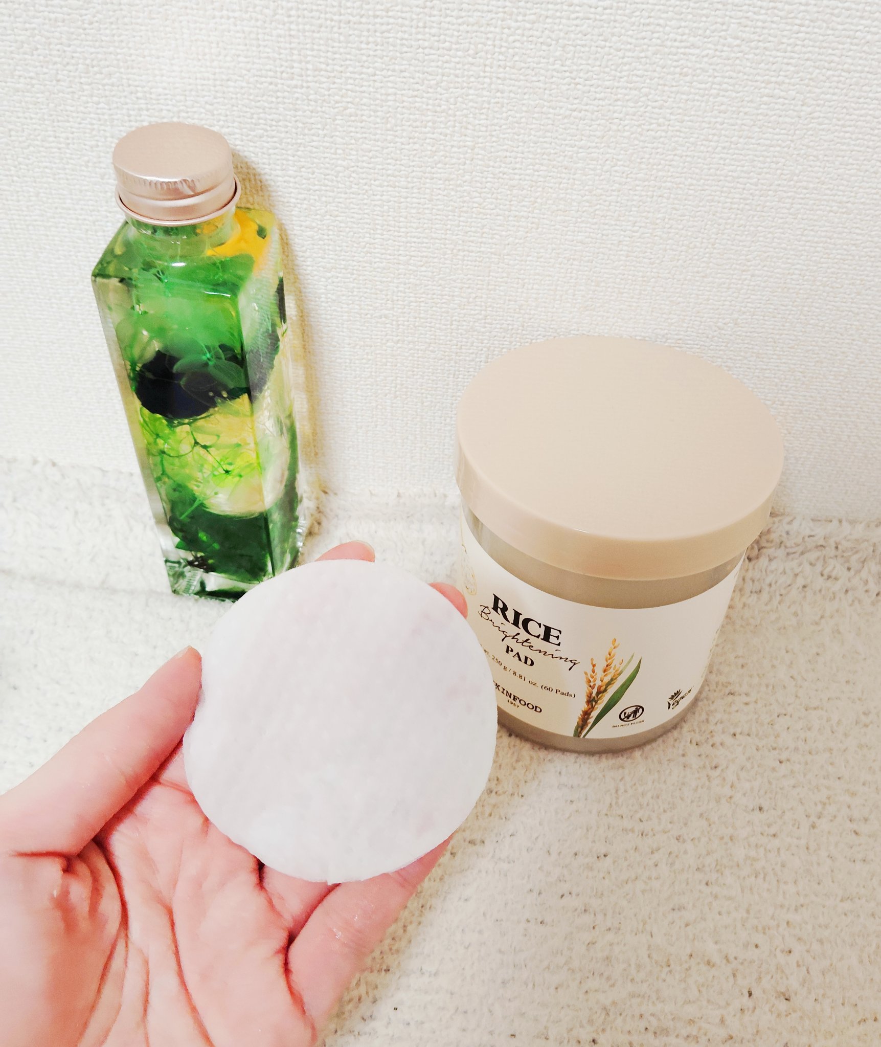 ライスブライトニングパッド/SKINFOOD/トナーパッドを使ったクチコミ（2枚目）