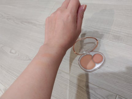 デュアルチークメロウ/fwee/ジェル・クリームチークを使ったクチコミ(4枚目)