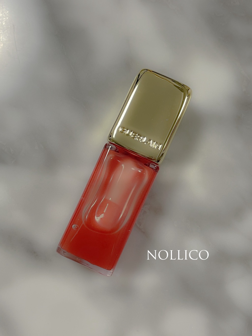 キスキス ビー グロウ オイル/GUERLAIN/リップグロスを使ったクチコミ（2枚目）