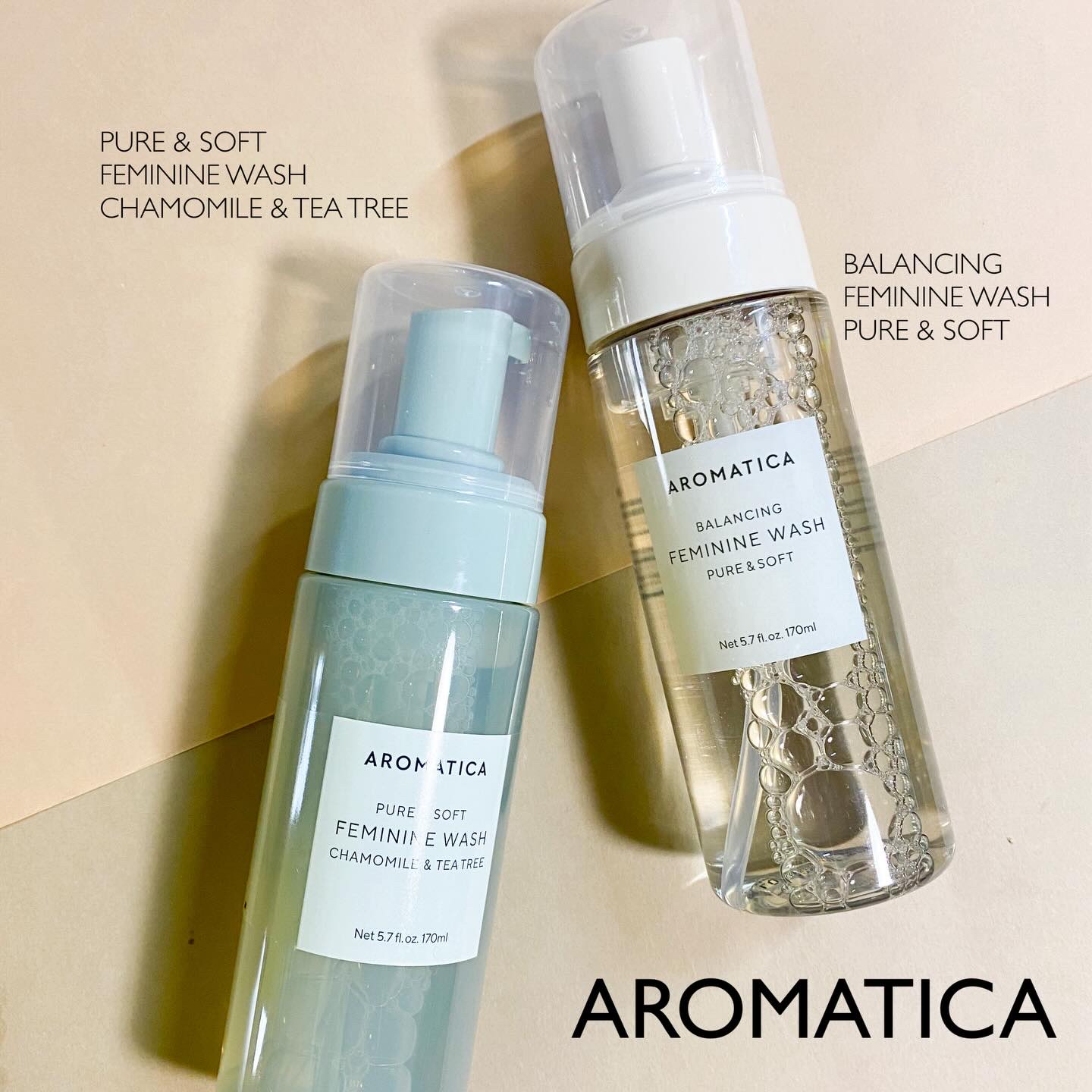 ピュア＆ソフトフェミニンウォッシュ /AROMATICA/デリケートゾーンケアを使ったクチコミ（1枚目）