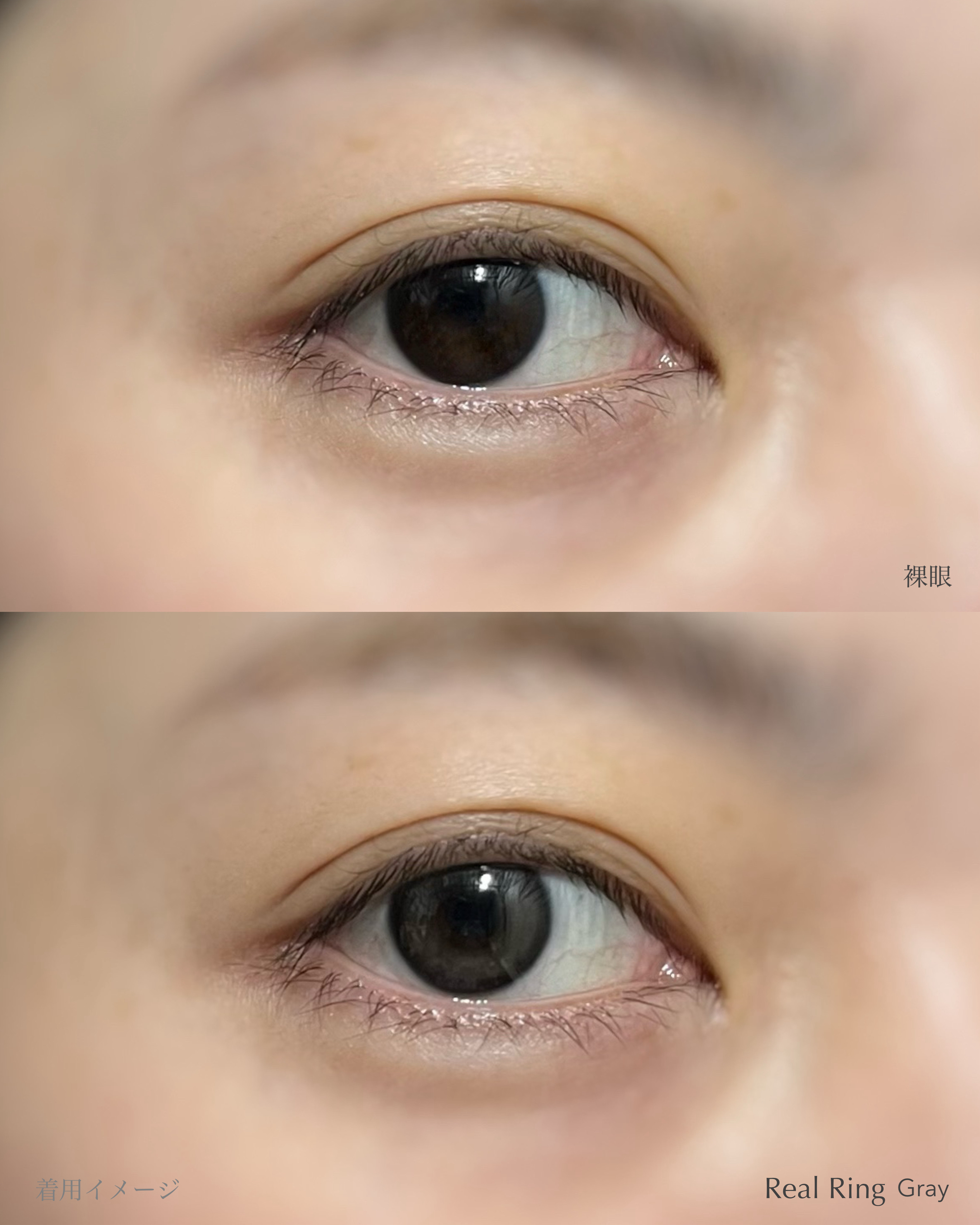 Real Ring 1day/OLENS/ワンデー（１DAY）カラコンを使ったクチコミ（3枚目）