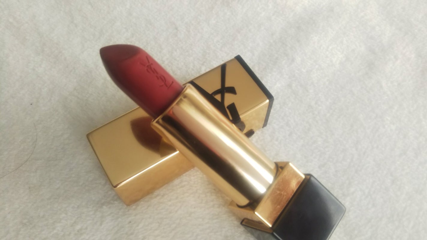 ルージュ ピュールクチュール/YVES SAINT LAURENT BEAUTE/口紅を使ったクチコミ(2枚目)