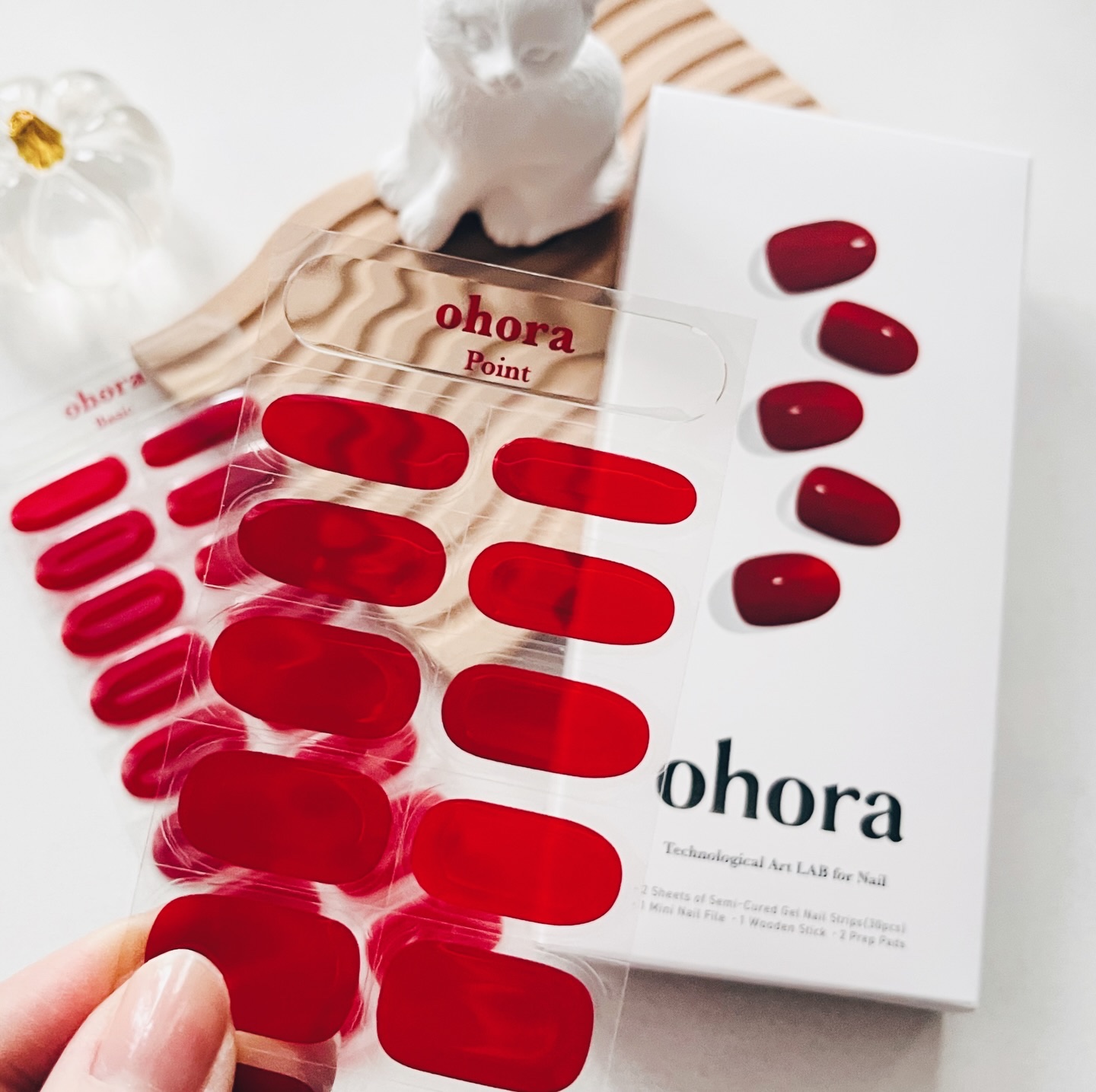 セミキュアジェルネイル（ハンド）/ohora/ネイルシールを使ったクチコミ（3枚目）