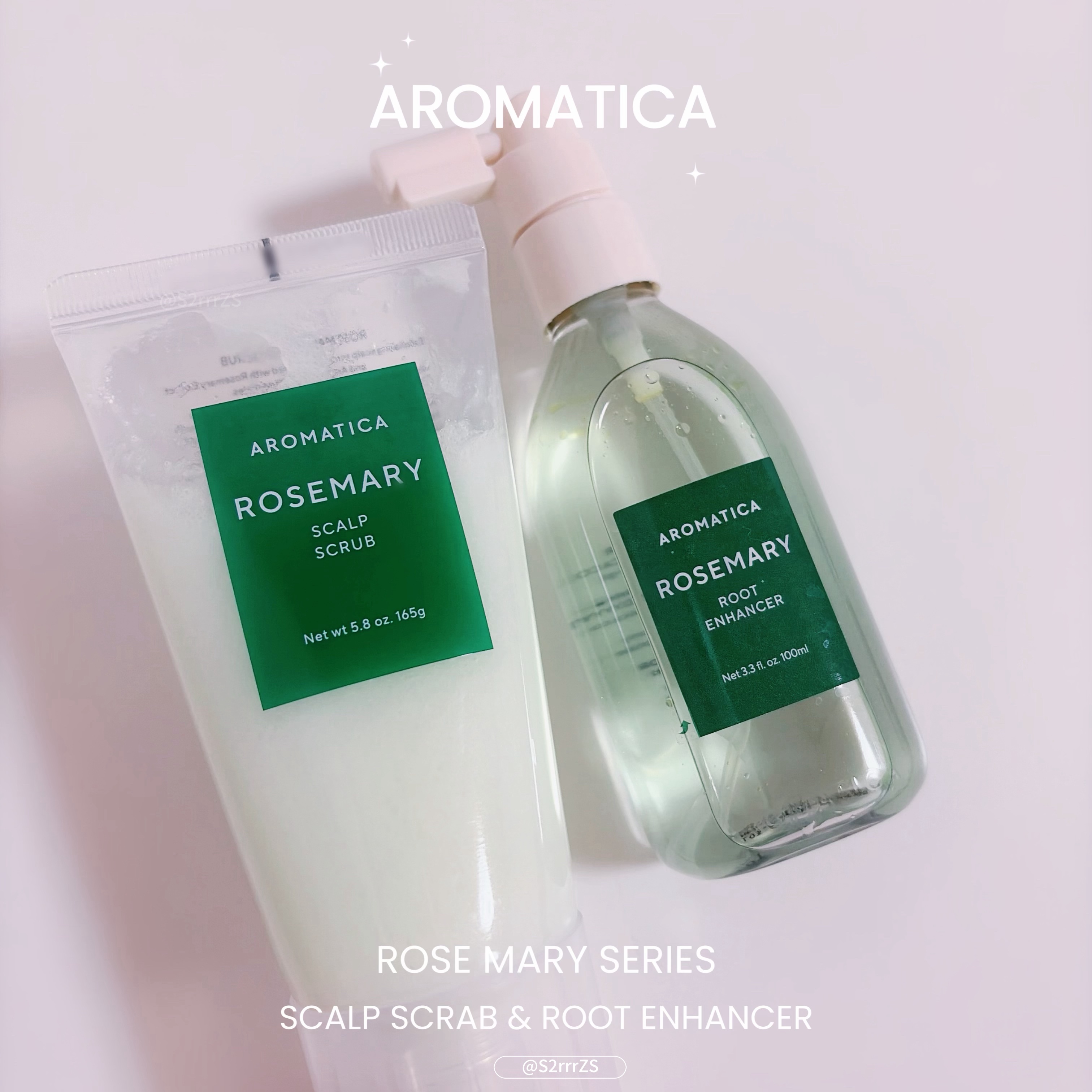 ローズマリー スカルプ スクラブ/AROMATICA/ヘッドスクラブを使ったクチコミ（1枚目）