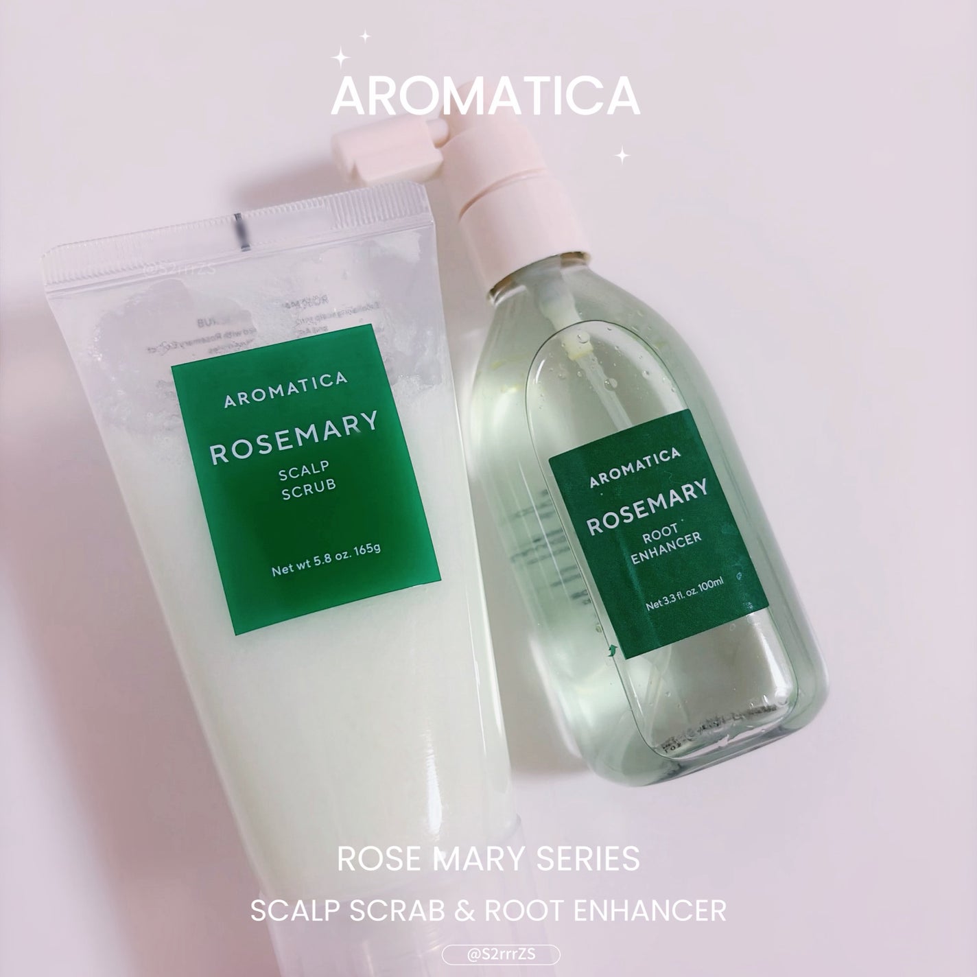 ローズマリー スカルプ スクラブ/AROMATICA/ヘッドスクラブを使ったクチコミ(1枚目)