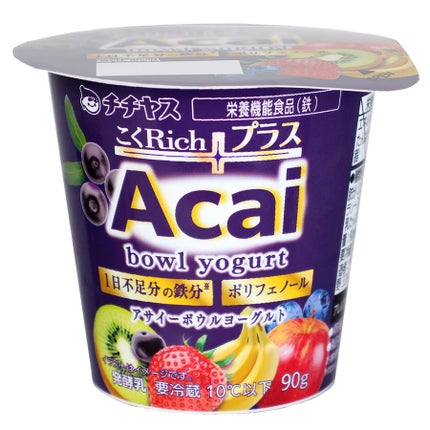 チチヤス こくRichプラス アサイーボウルヨーグルト