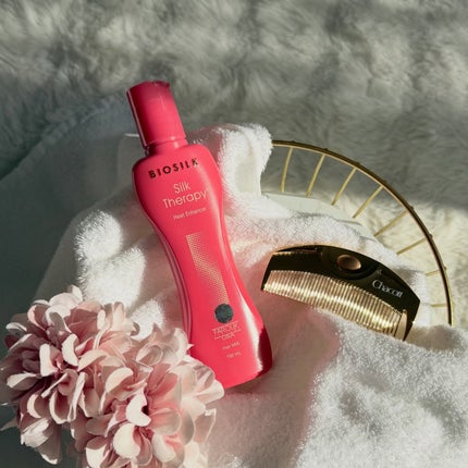 ヒートエンハンサーヘアミルク/Silk Therapy/ヘアミルクを使ったクチコミ(1枚目)