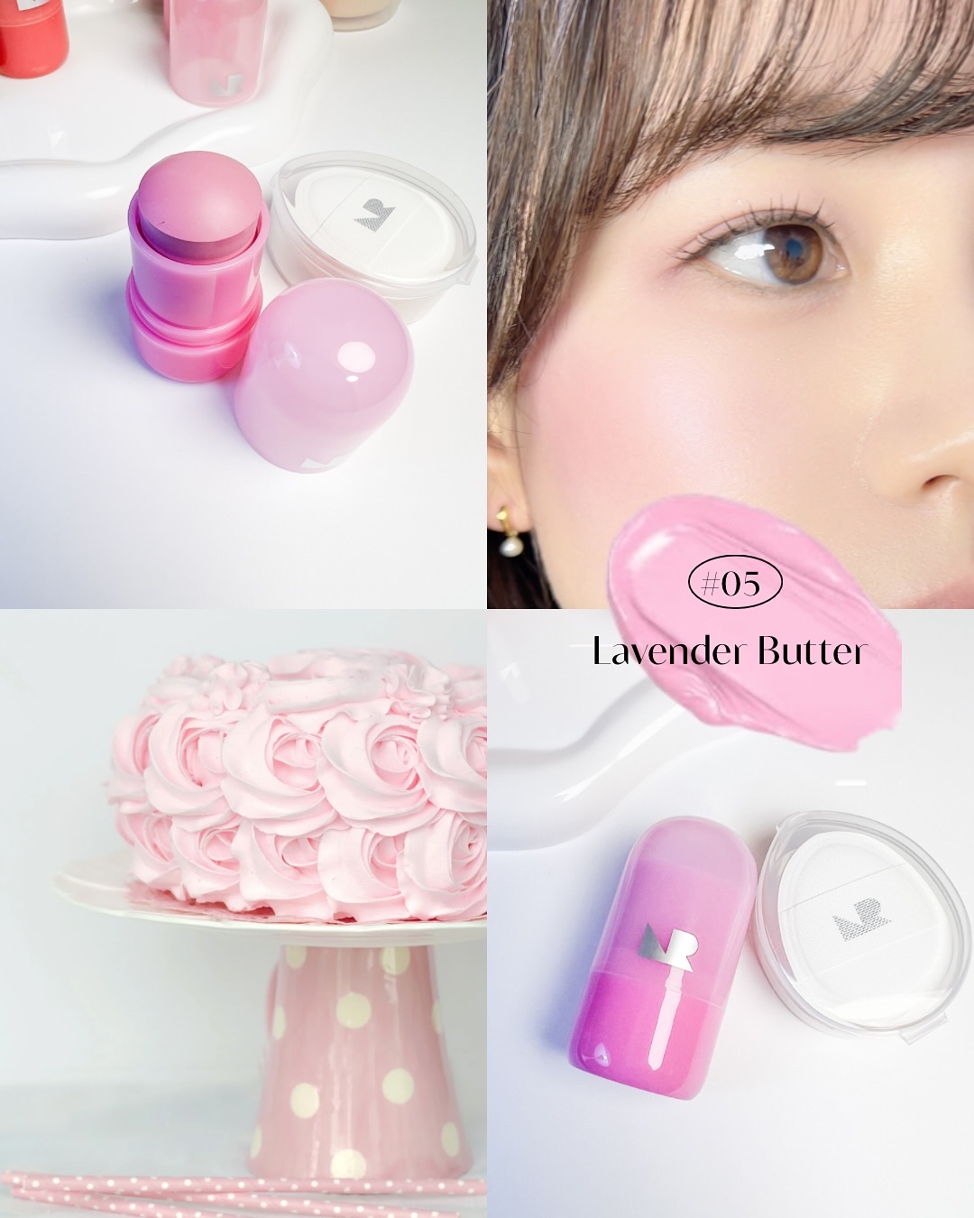 バターメルティングスティック 05ライチバター/ネイチャーリパブリック/チークを使ったクチコミ（3枚目）