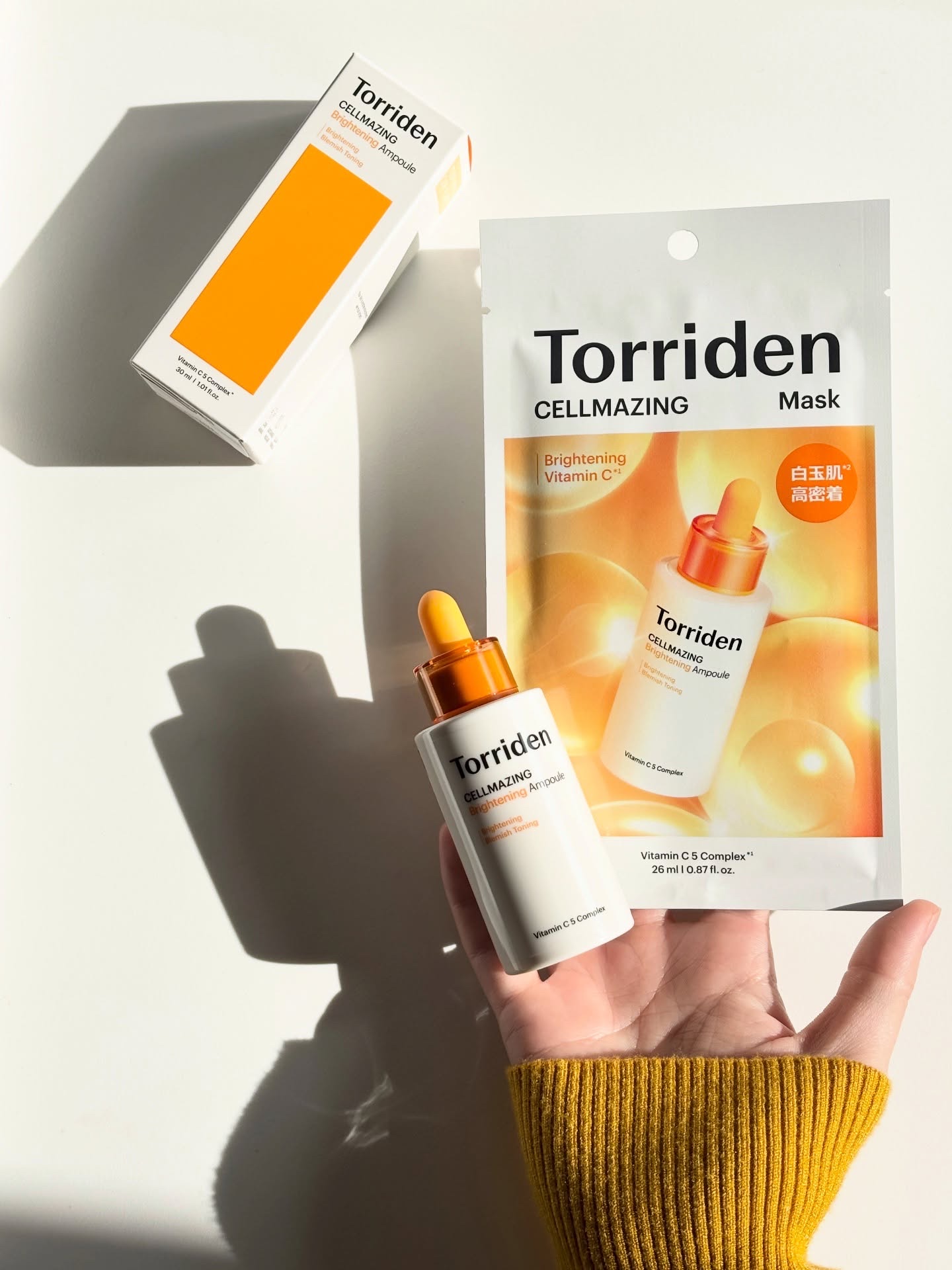 セルメイジング ビタC ブライトニングマスク/Torriden/シートマスク・パックを使ったクチコミ（1枚目）