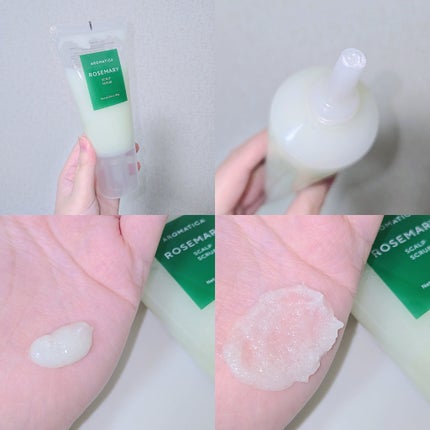 ローズマリー スカルプ スクラブ/AROMATICA/ヘッドスクラブを使ったクチコミ(2枚目)