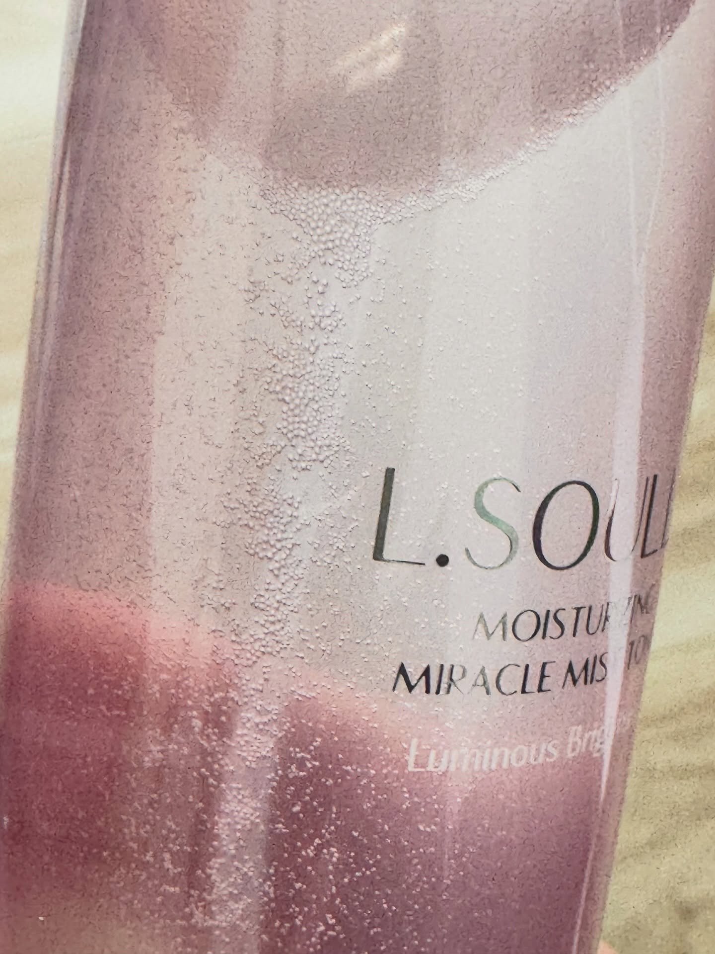 モイスチャライジング ミラクル ミストトナー/L.SOULLE/ミスト状化粧水を使ったクチコミ（2枚目）