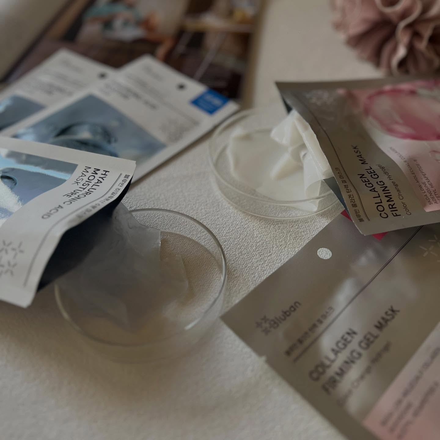 ブルバン コラーゲン ファーミング ゲルマスク/Bluban/シートマスク・パックを使ったクチコミ（1枚目）