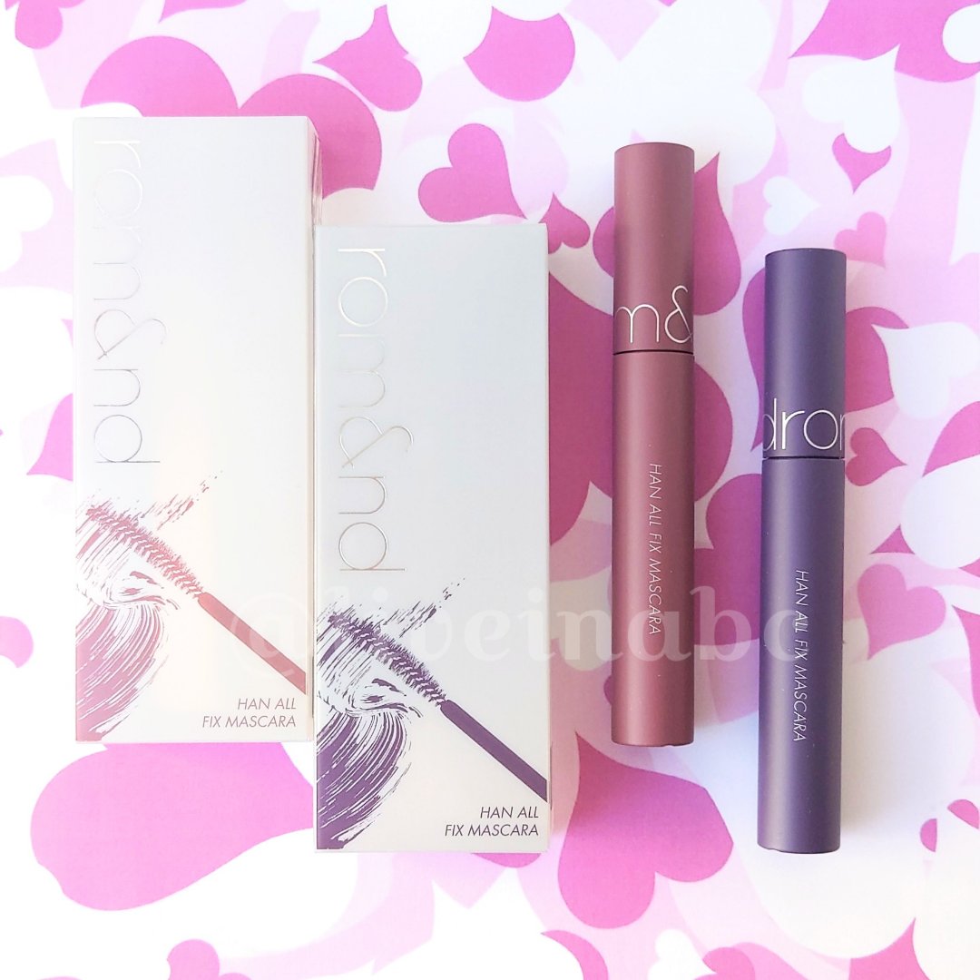 ハンオールフィックスマスカラ/rom&nd/マスカラを使ったクチコミ（1枚目）