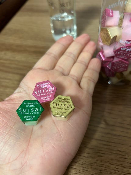 スイサイ ビューティクリア グリーン パウダーウォッシュ 15個(トライアル)/suisai/洗顔パウダーを使ったクチコミ(2枚目)