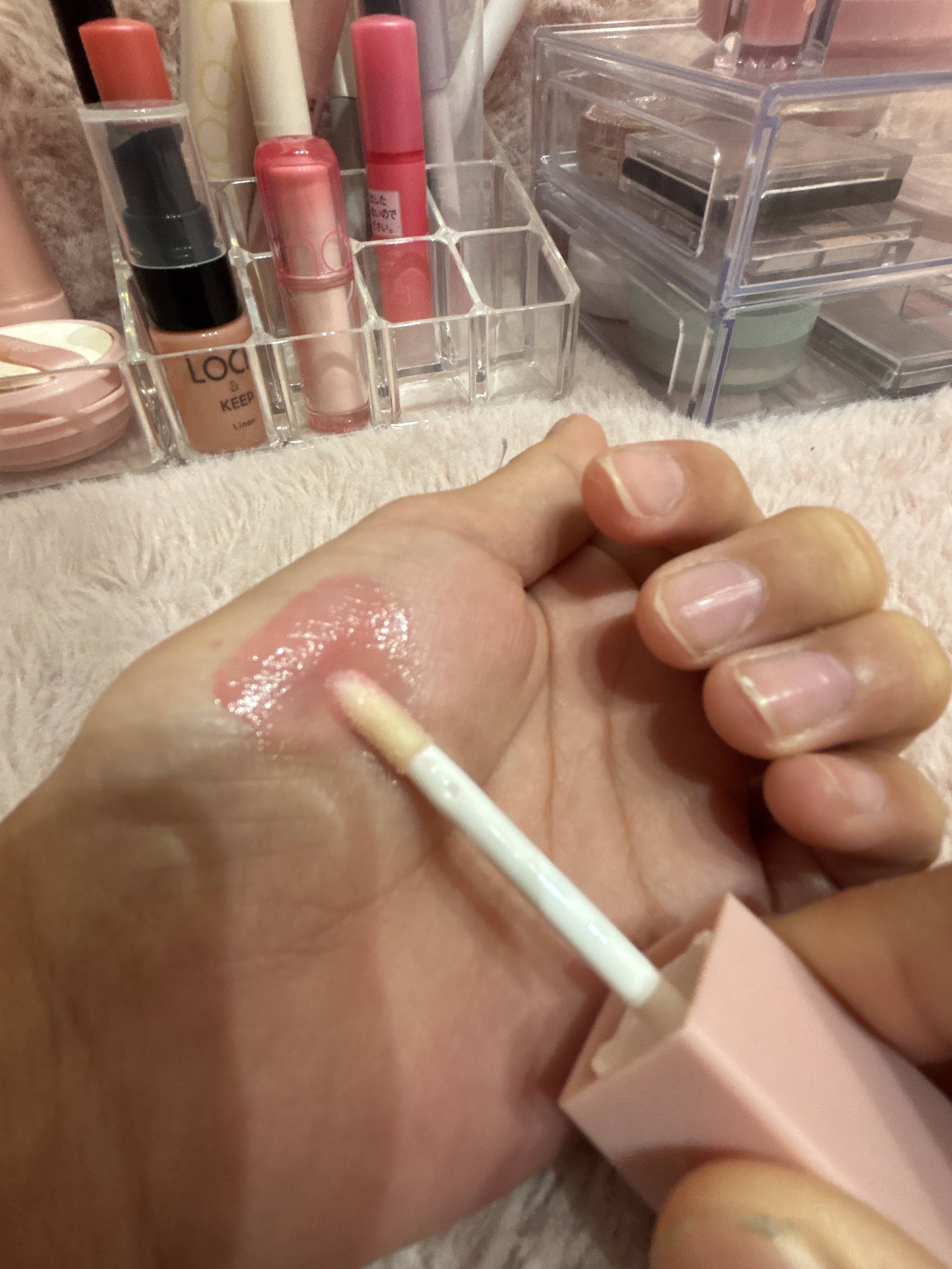 ザ ジューシーラスティングティント/rom&nd/リップティントを使ったクチコミ（3枚目）