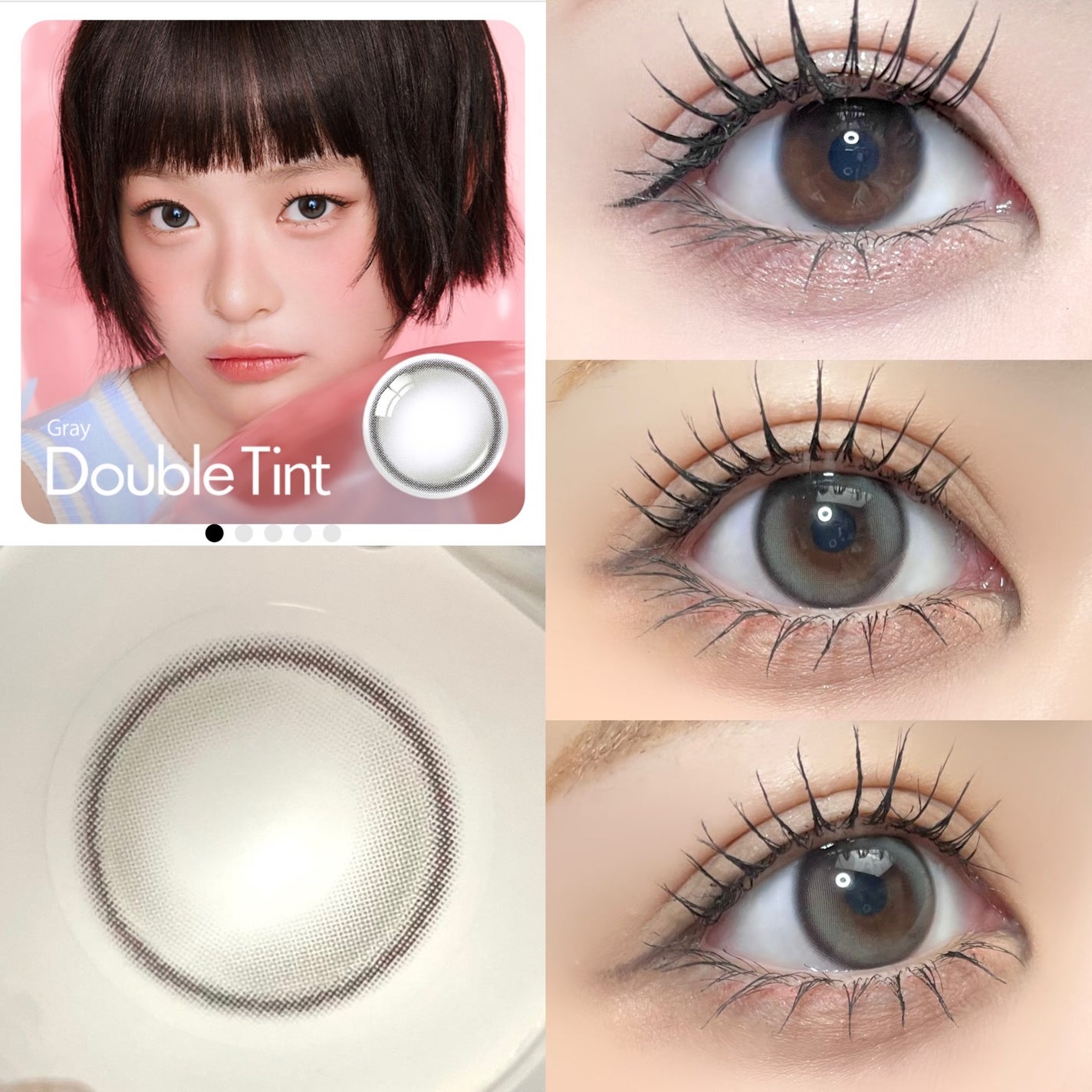 Double Tint 1day/OLENS/カラーコンタクトレンズを使ったクチコミ(5枚目)