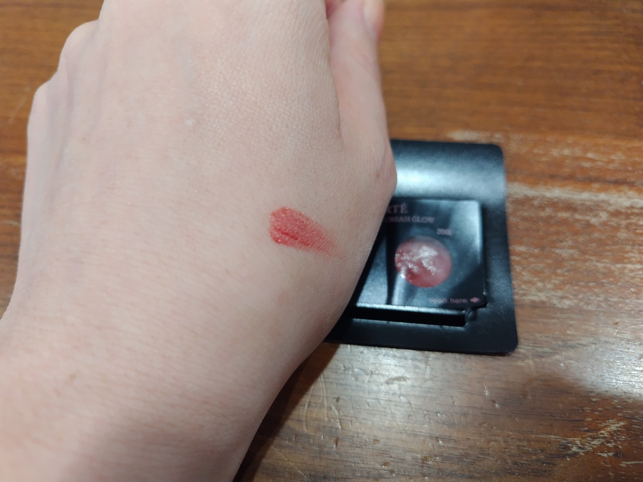 ルージュデコルテ　クリームグロウ 20G spice of love/DECORTÉ/口紅を使ったクチコミ（2枚目）